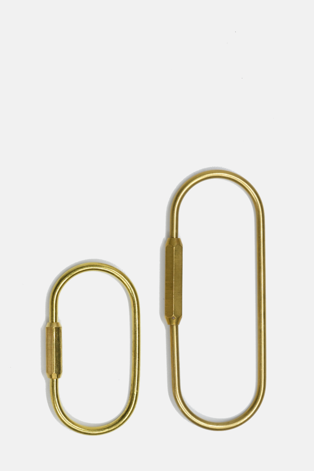 O-Shape Keyring in Steel – Large