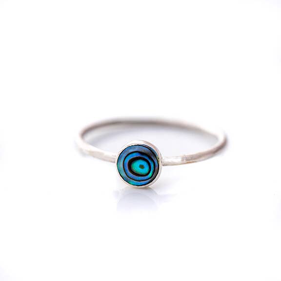 Mother of Pearl Shell Ring - Small