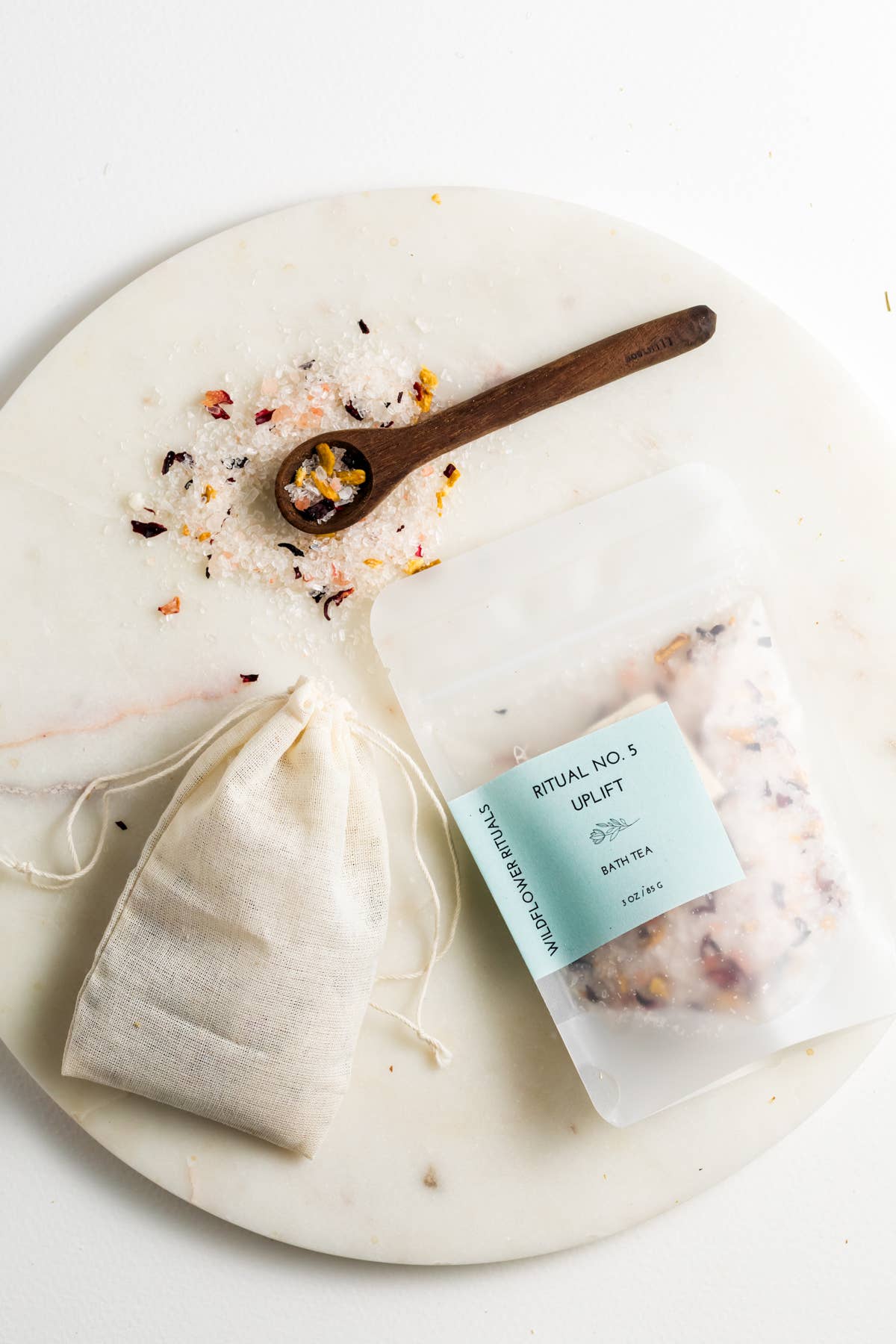 Ritual No. 5 Uplift Botanical Bath Tea – Sweet Orange & Lemon