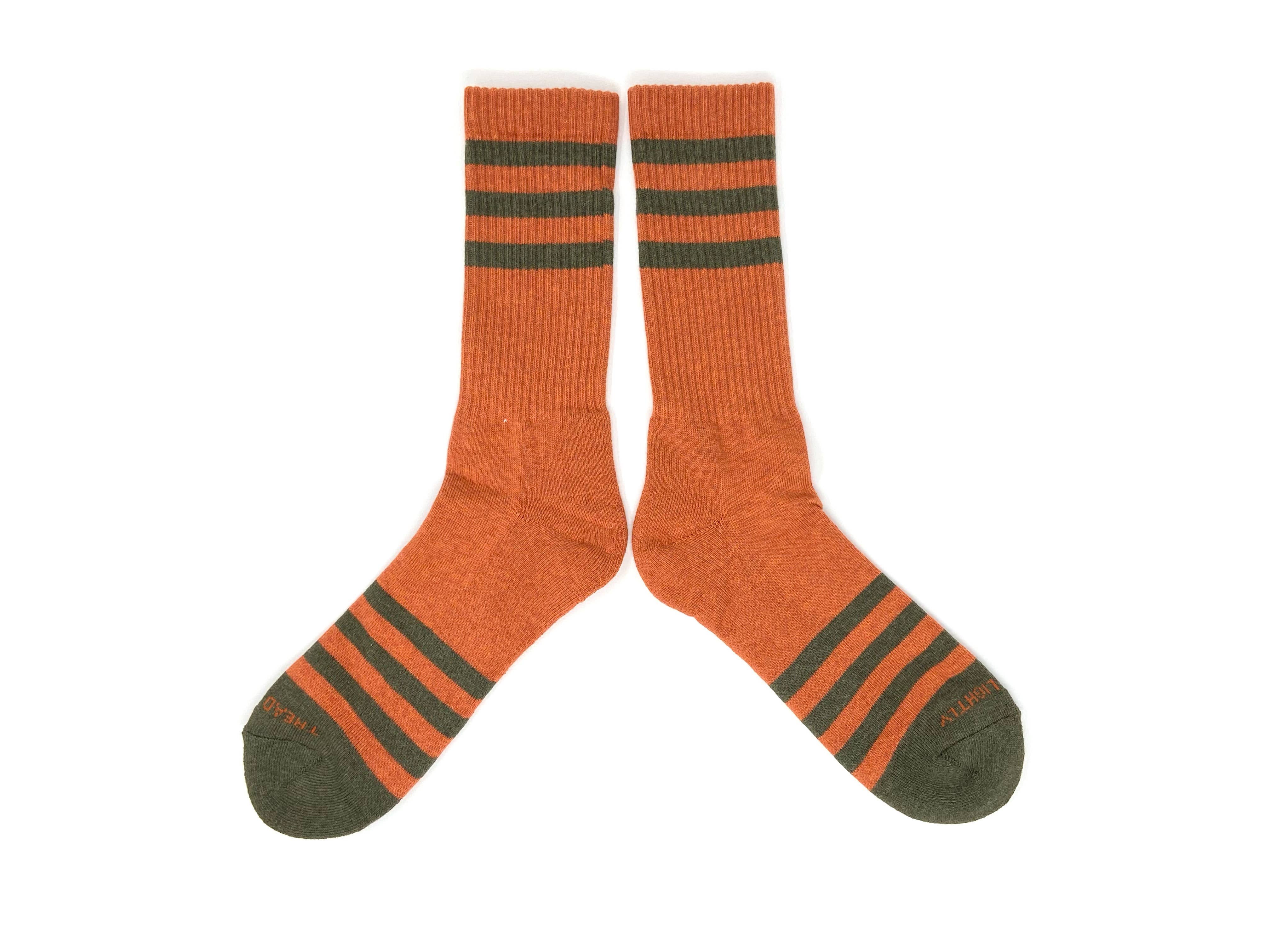 Heather Stripe Socks