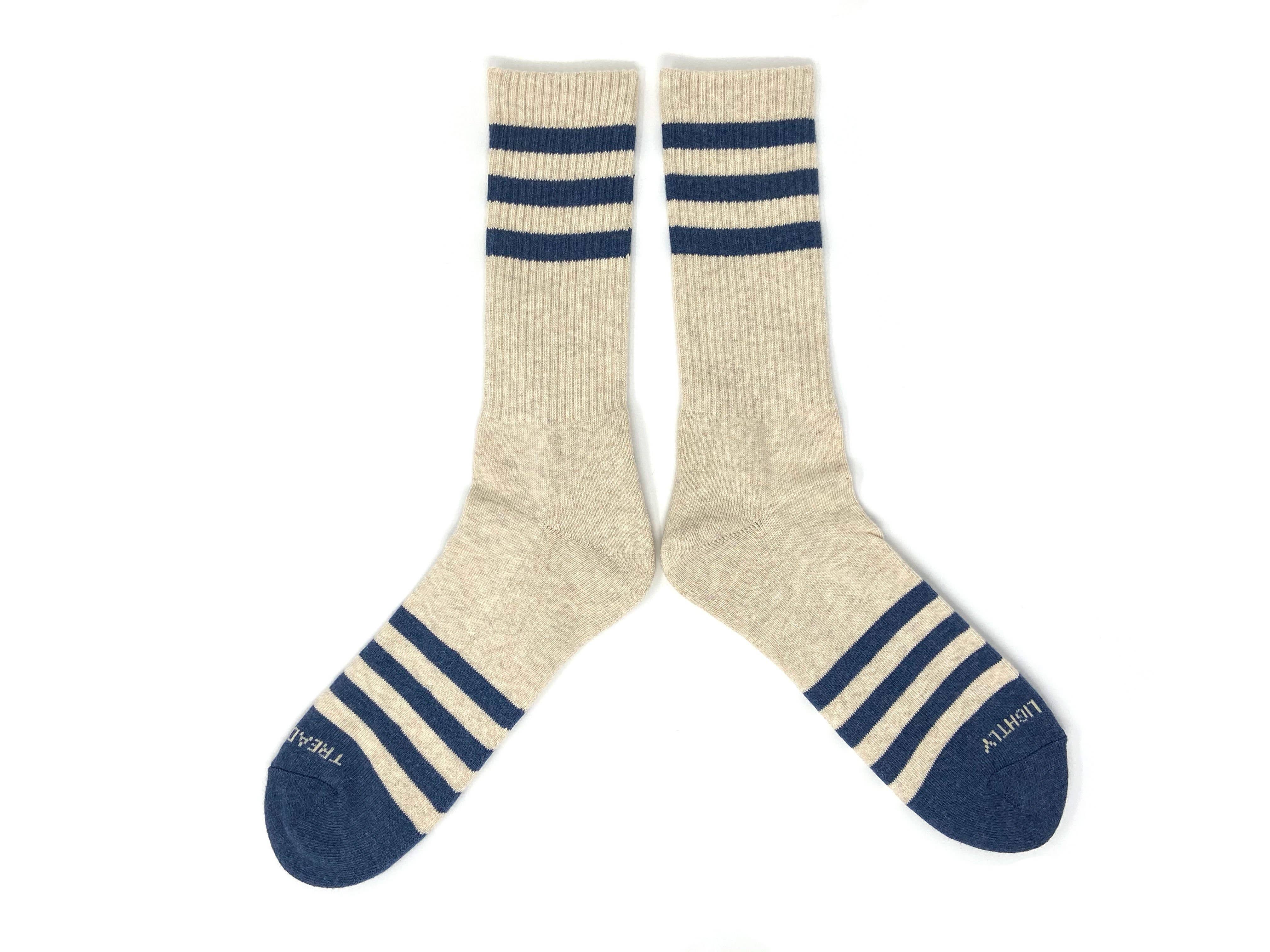 Heather Stripe Socks