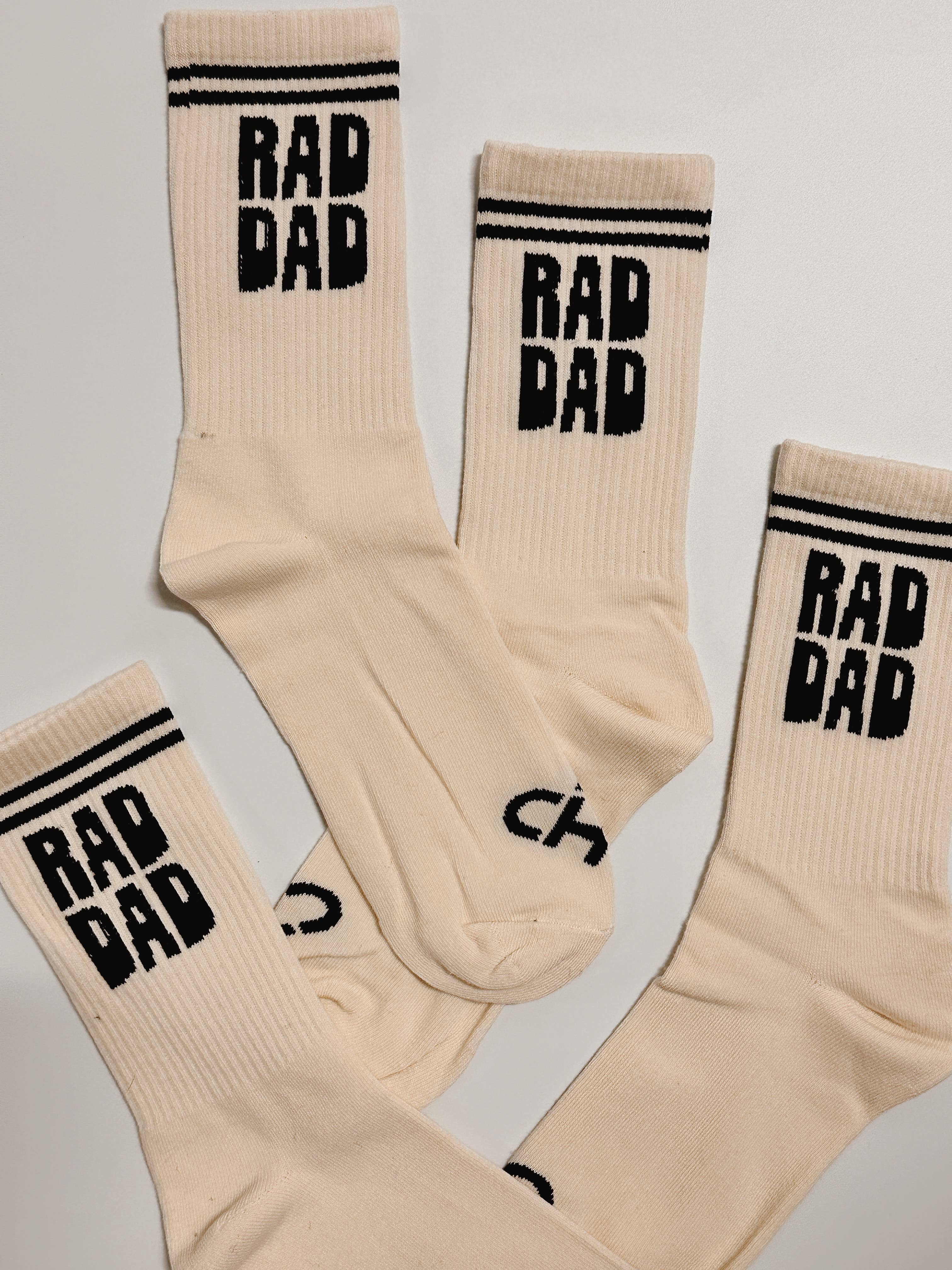 Rad Dad Crew Socks
