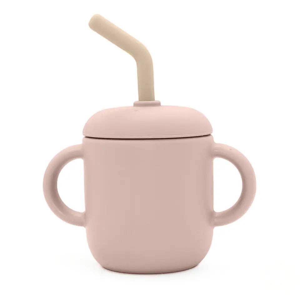 Leo Sippy Cup in Oat Slate - 6 oz