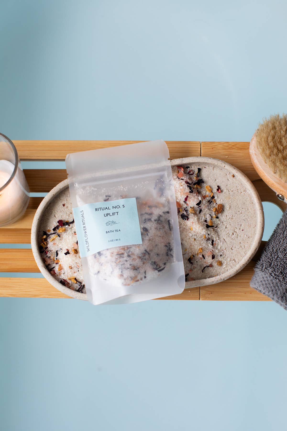 Ritual No. 5 Uplift Botanical Bath Tea – Sweet Orange & Lemon