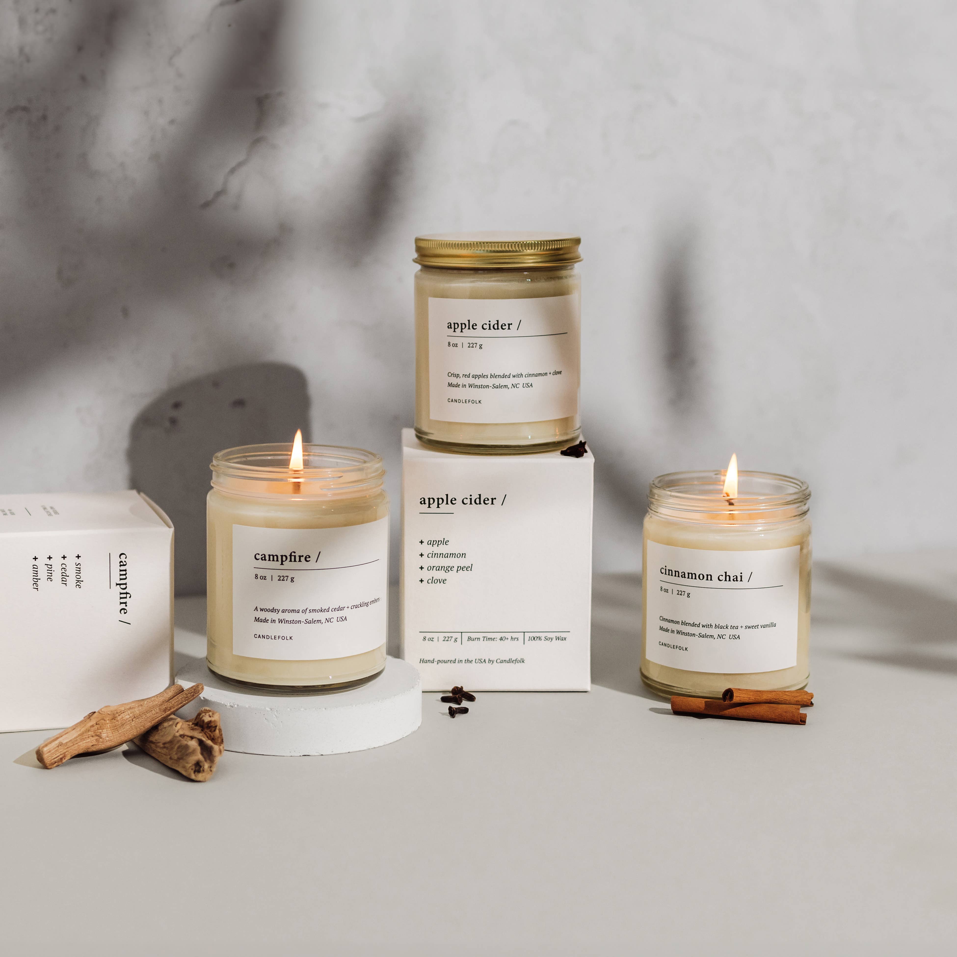 Cinnamon Chai Soy Candle - 8 oz