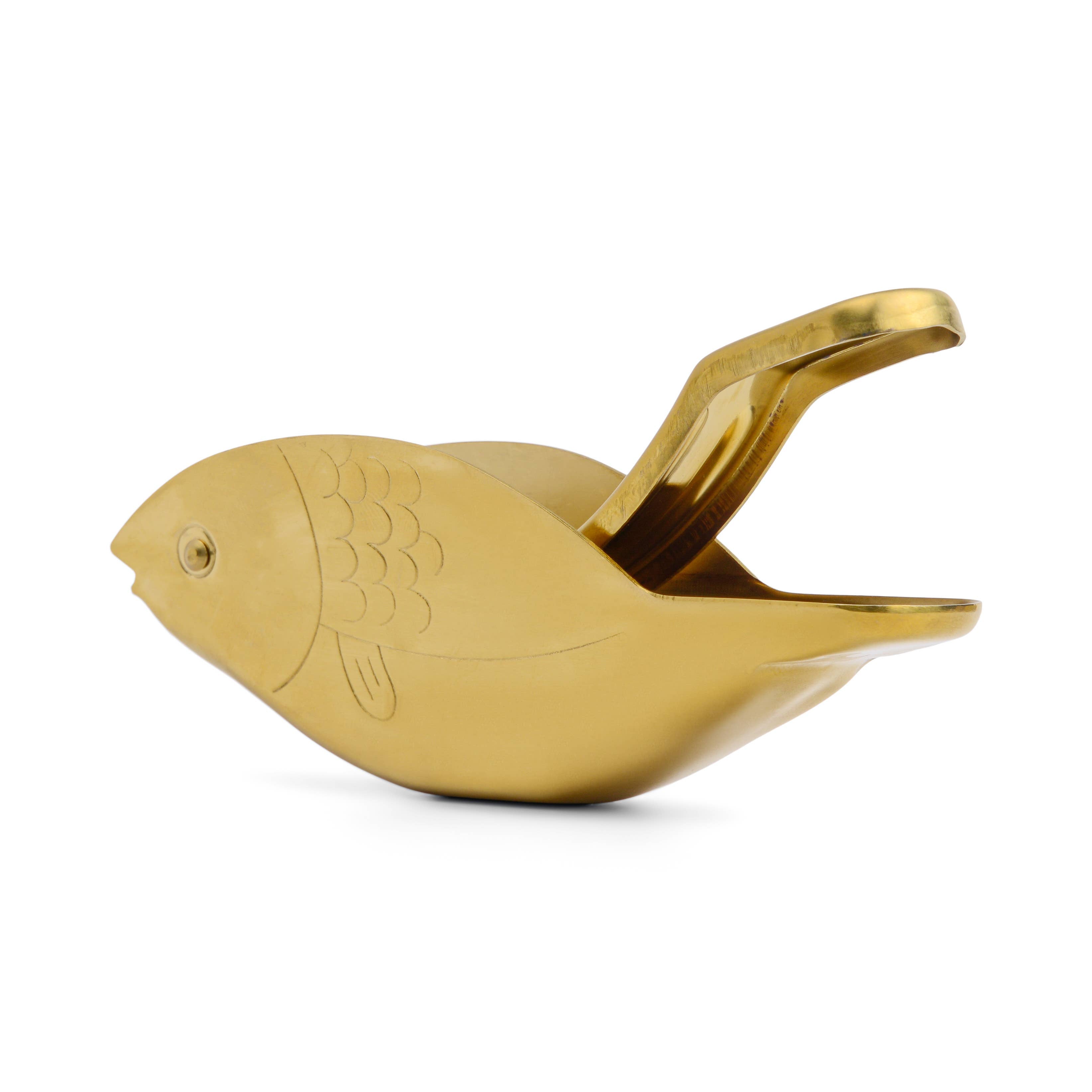 The Stevie Fish Citrus Juicer in Gold