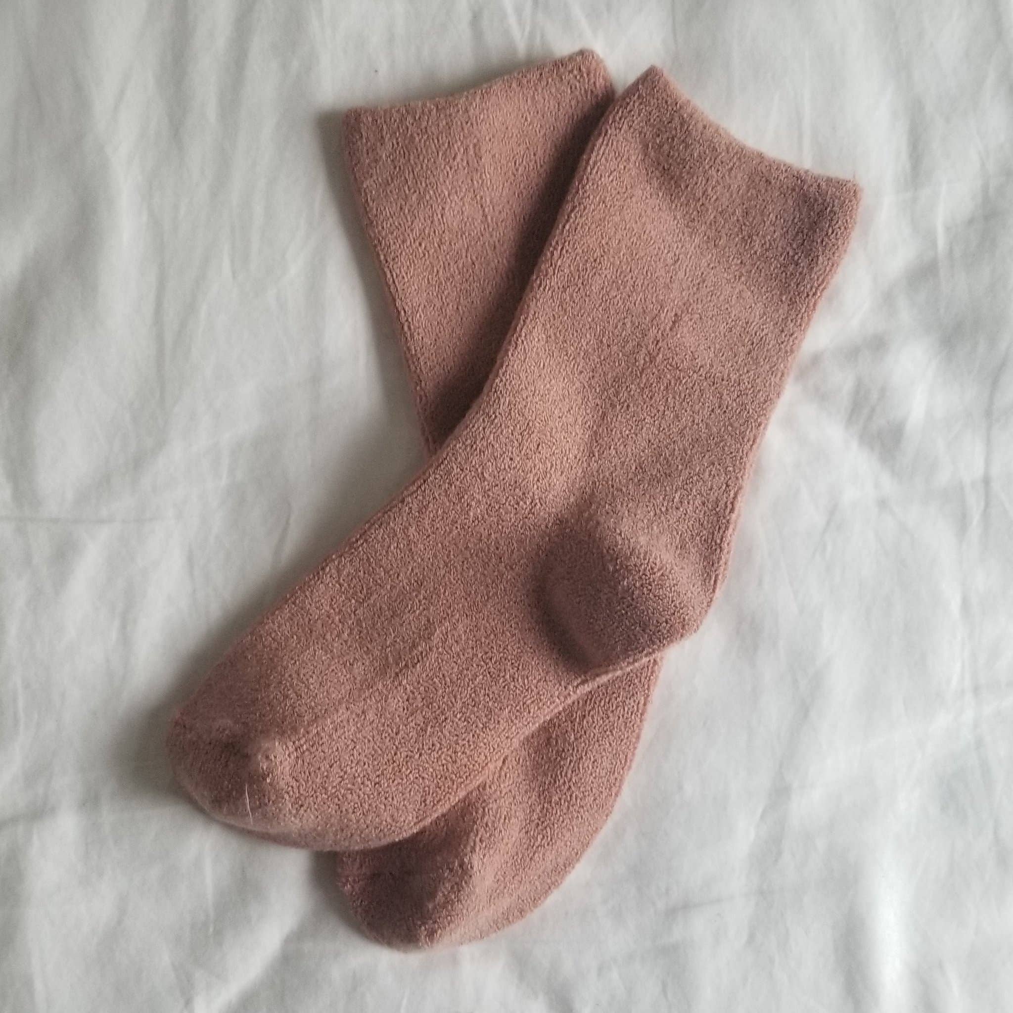 Cloud Socks in Heather Grey