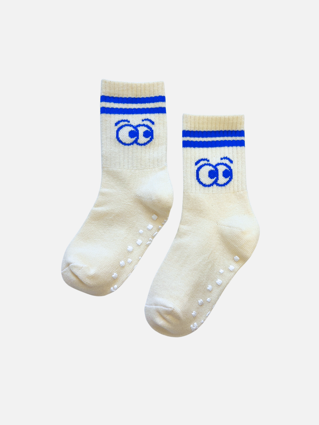 Ribbed Grip Sock - Eyes (Ages 3–5)