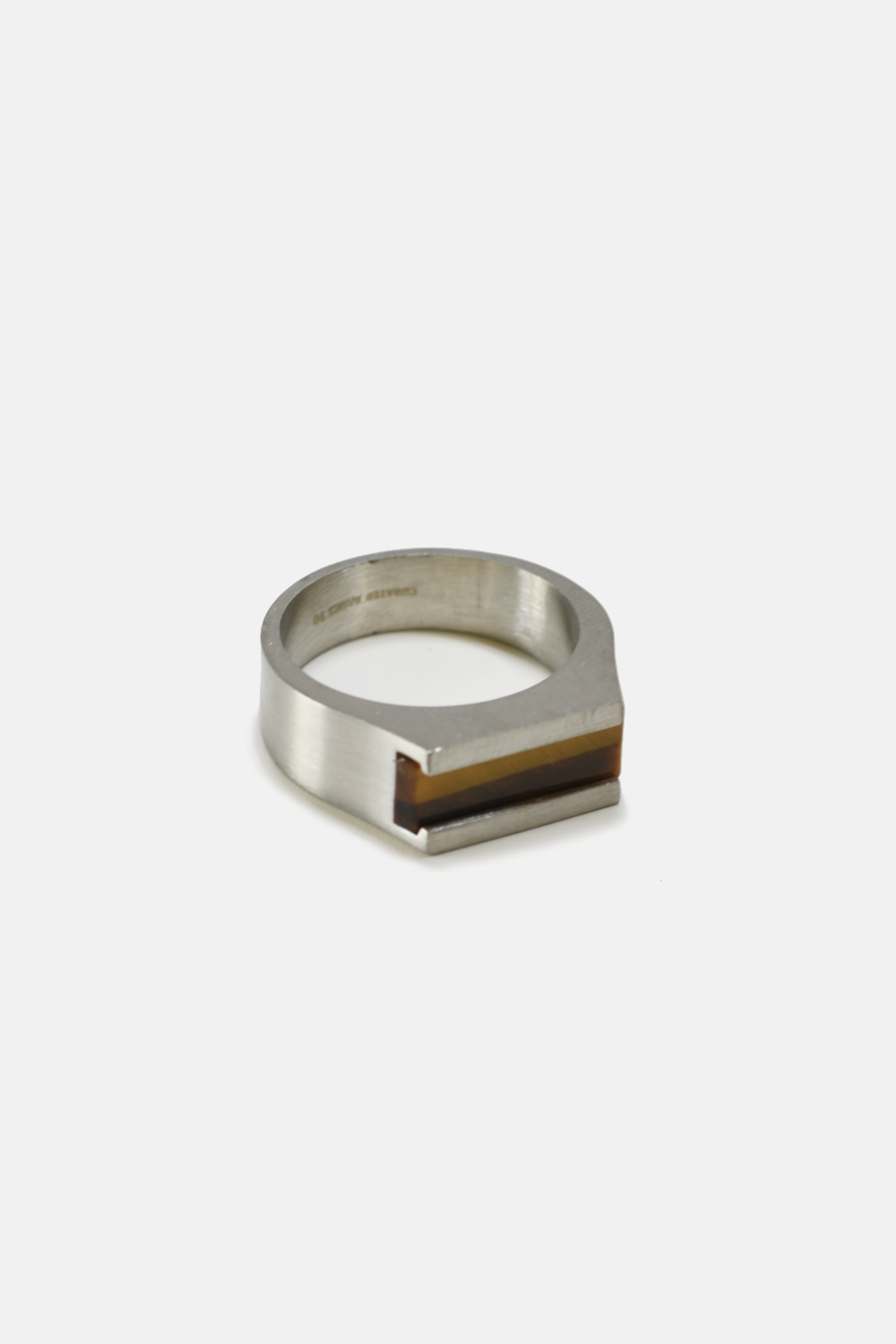 Tiger Eye Signet Ring