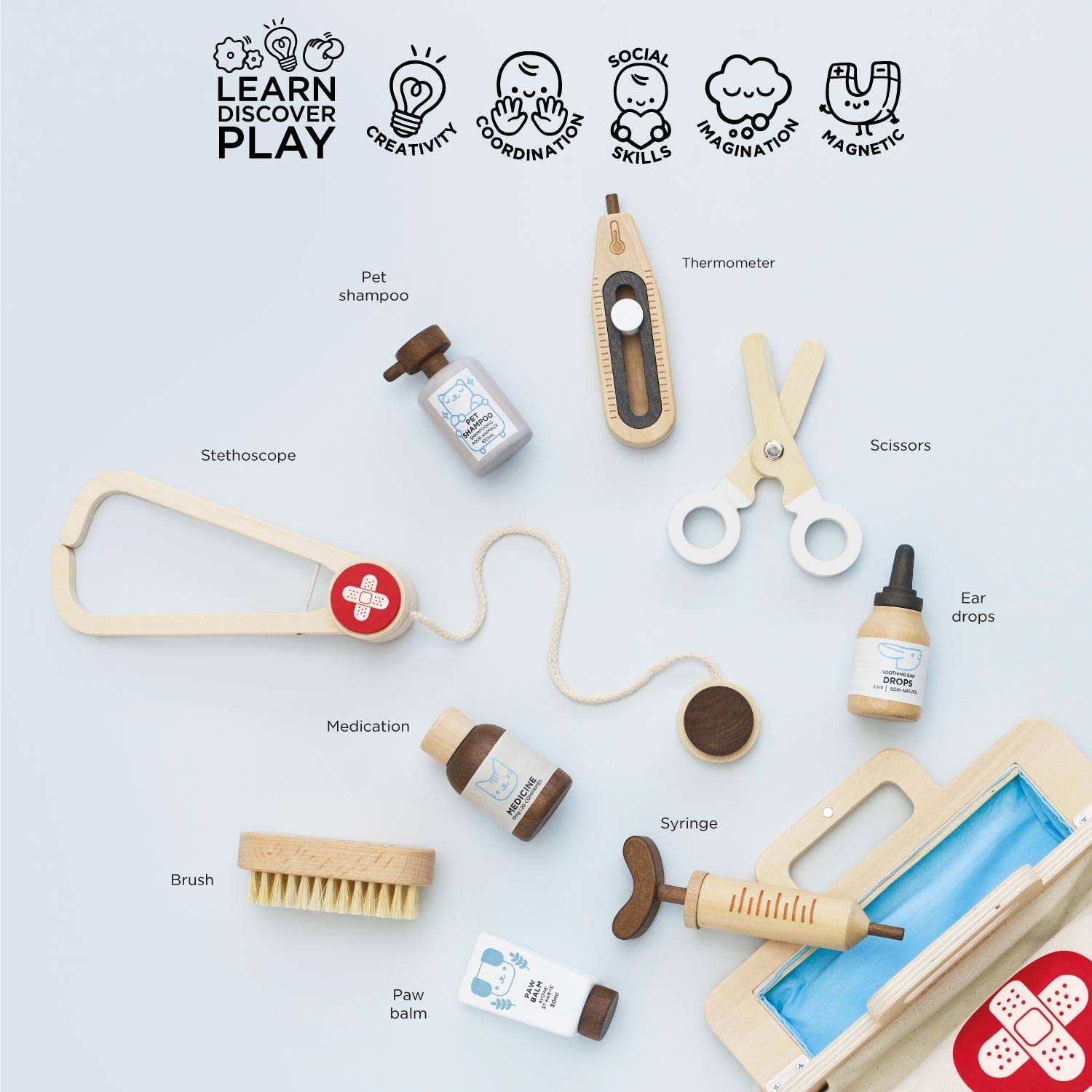 Animal Veterinarian Play Set