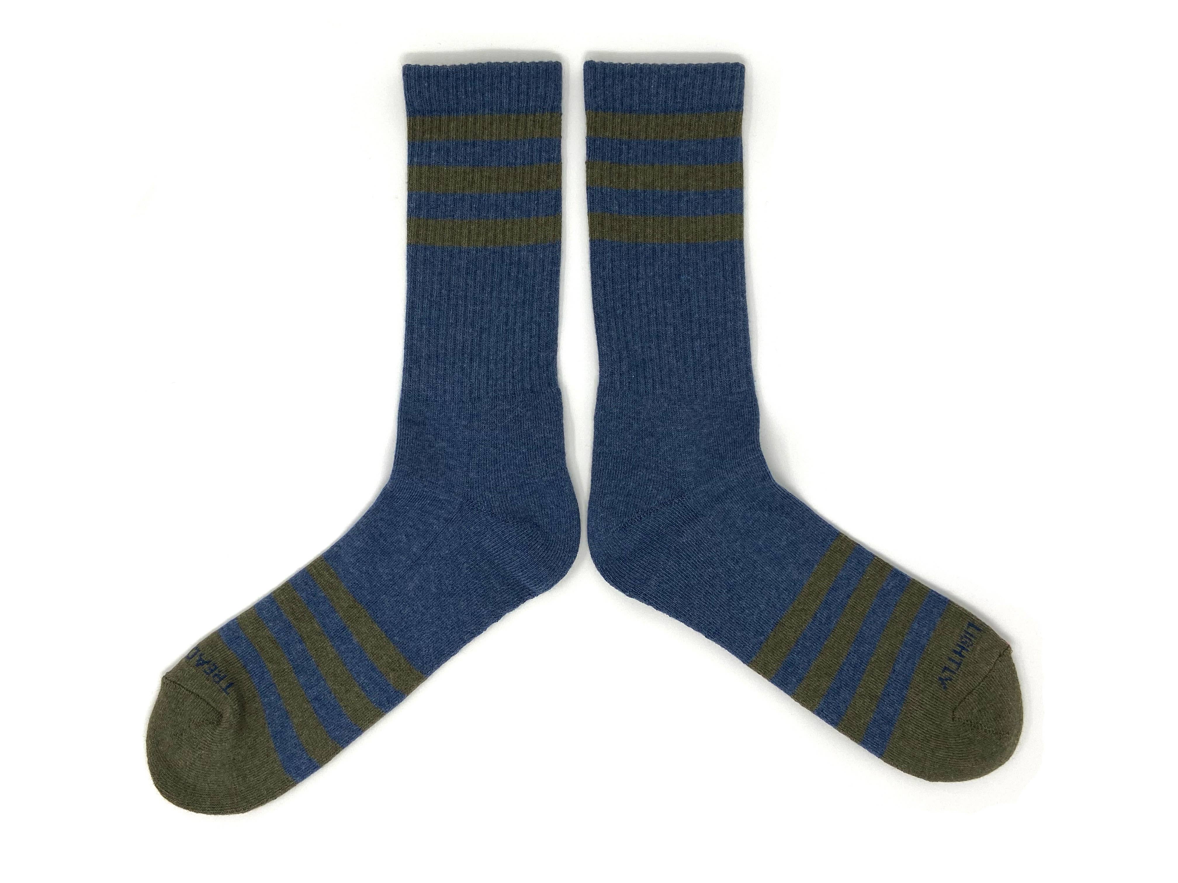 Heather Stripe Socks