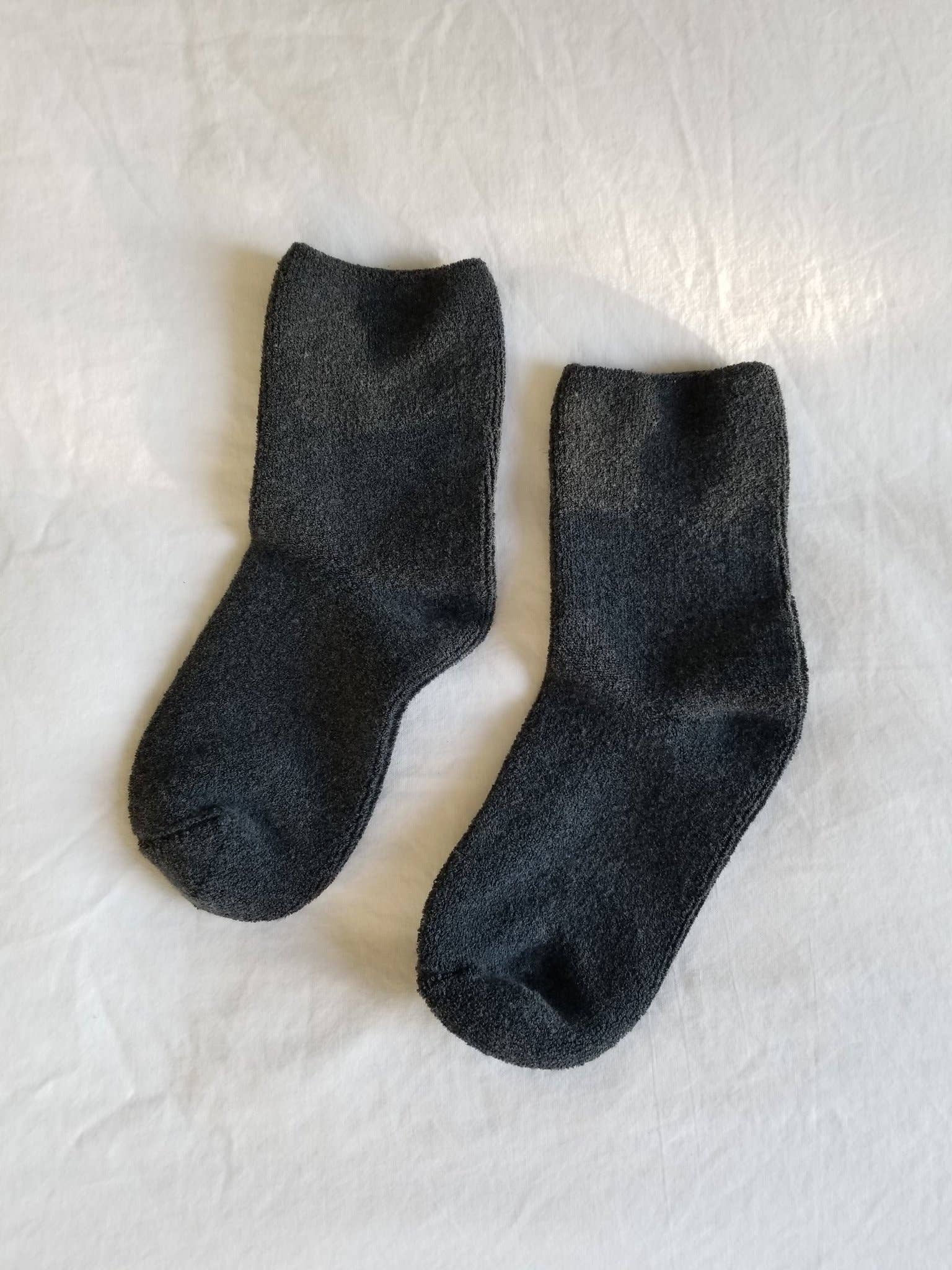Cloud Socks in Heather Grey