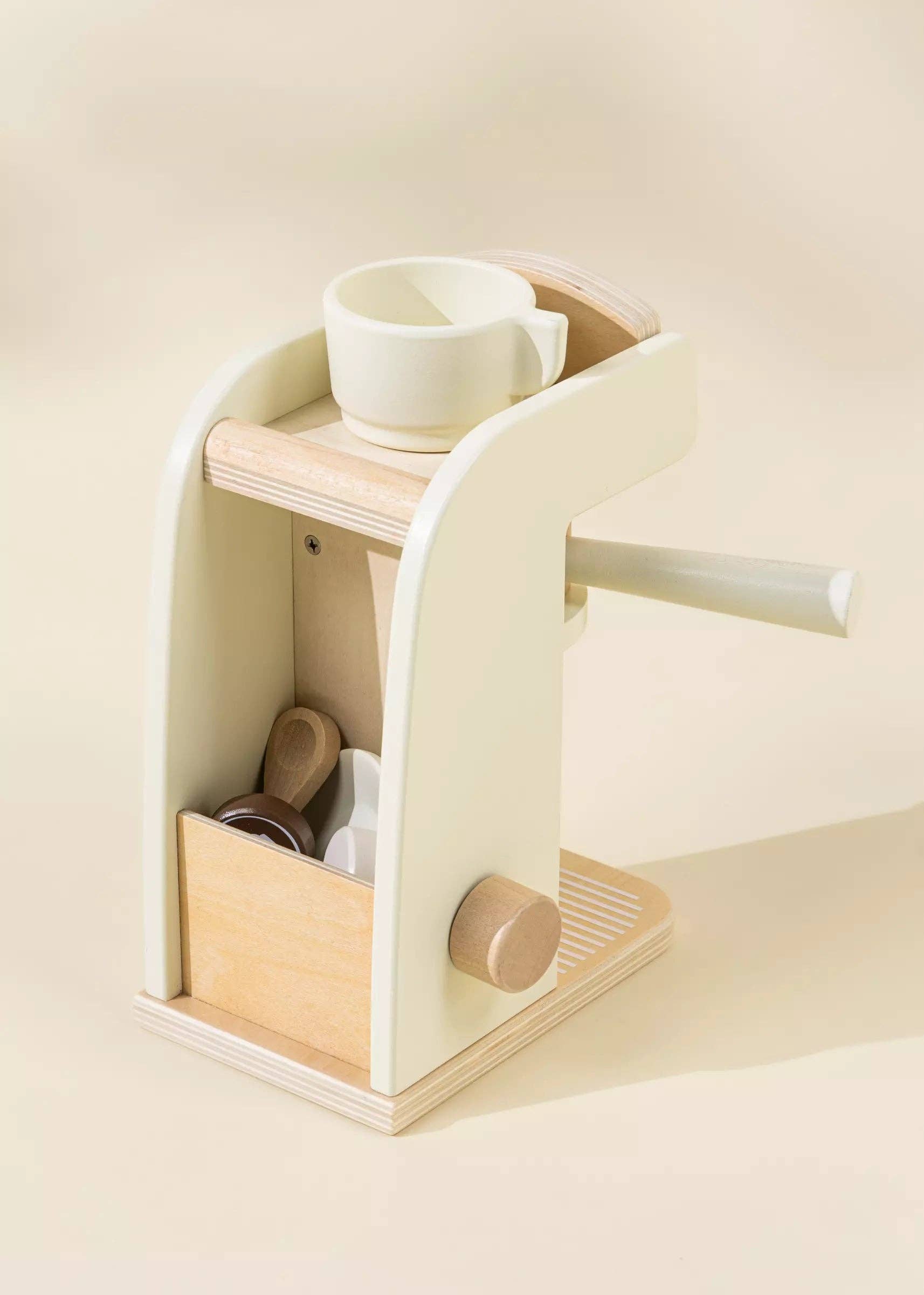 Wooden Coffee Maker Play Set