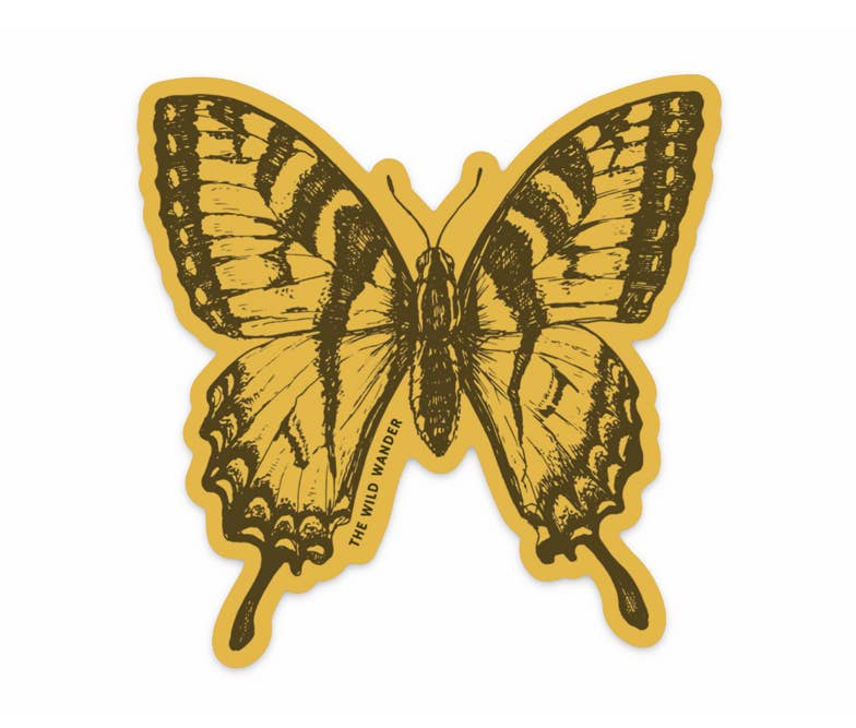 Swallowtail Butterfly Sticker
