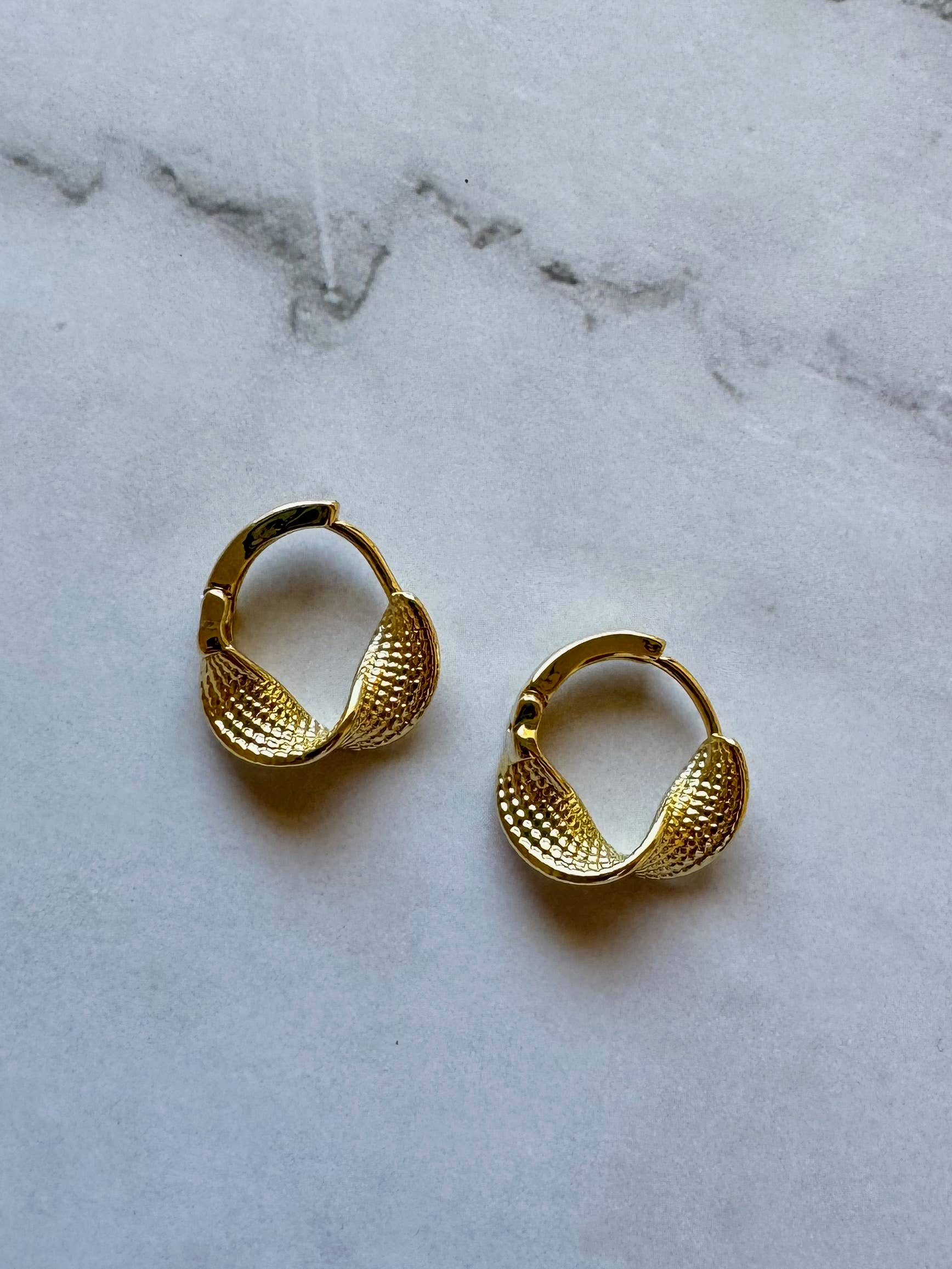 Azalea Gold Filled Huggie Hoop Earrings