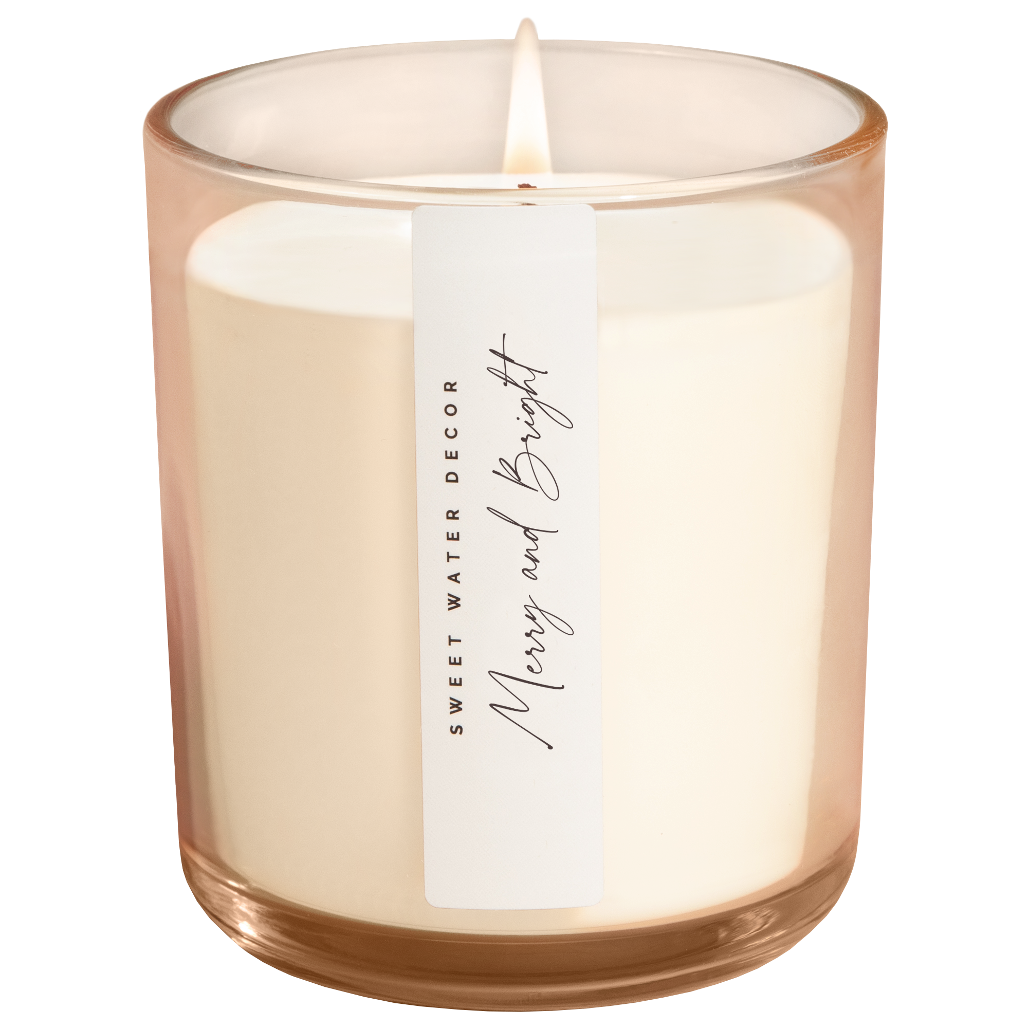 Merry and Bright 12 oz Soy Candle - Christmas Decor