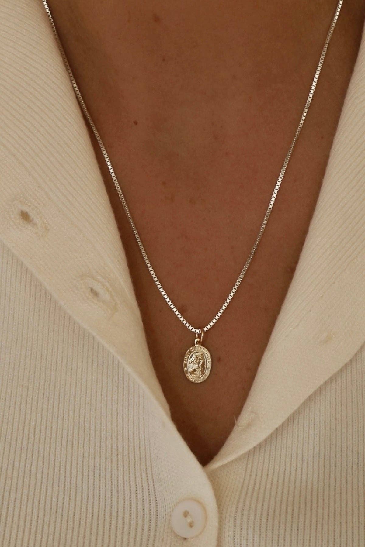 St. Christopher Charm – Gold Filled