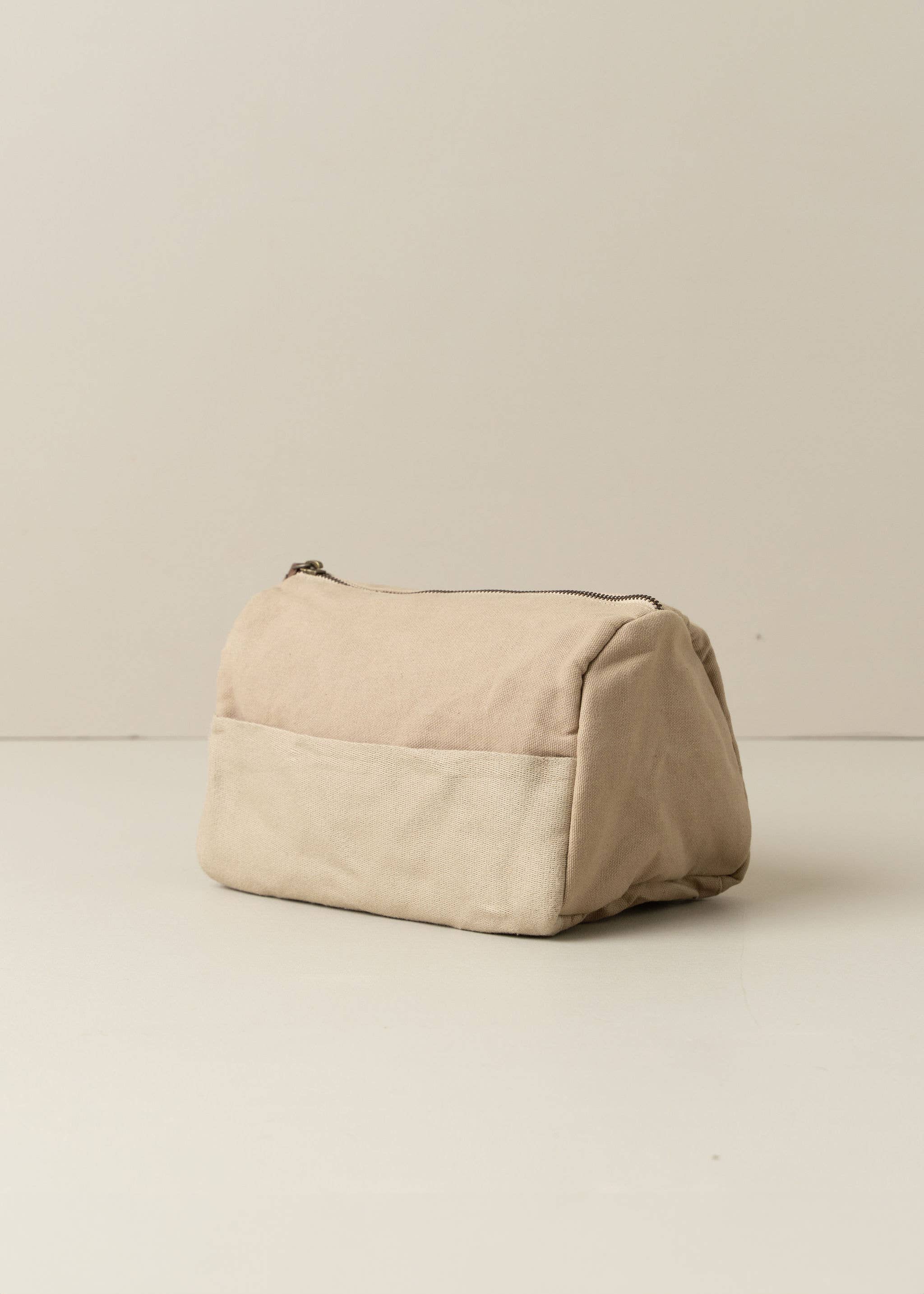 Journey Toiletry Canvas Bag | Clay