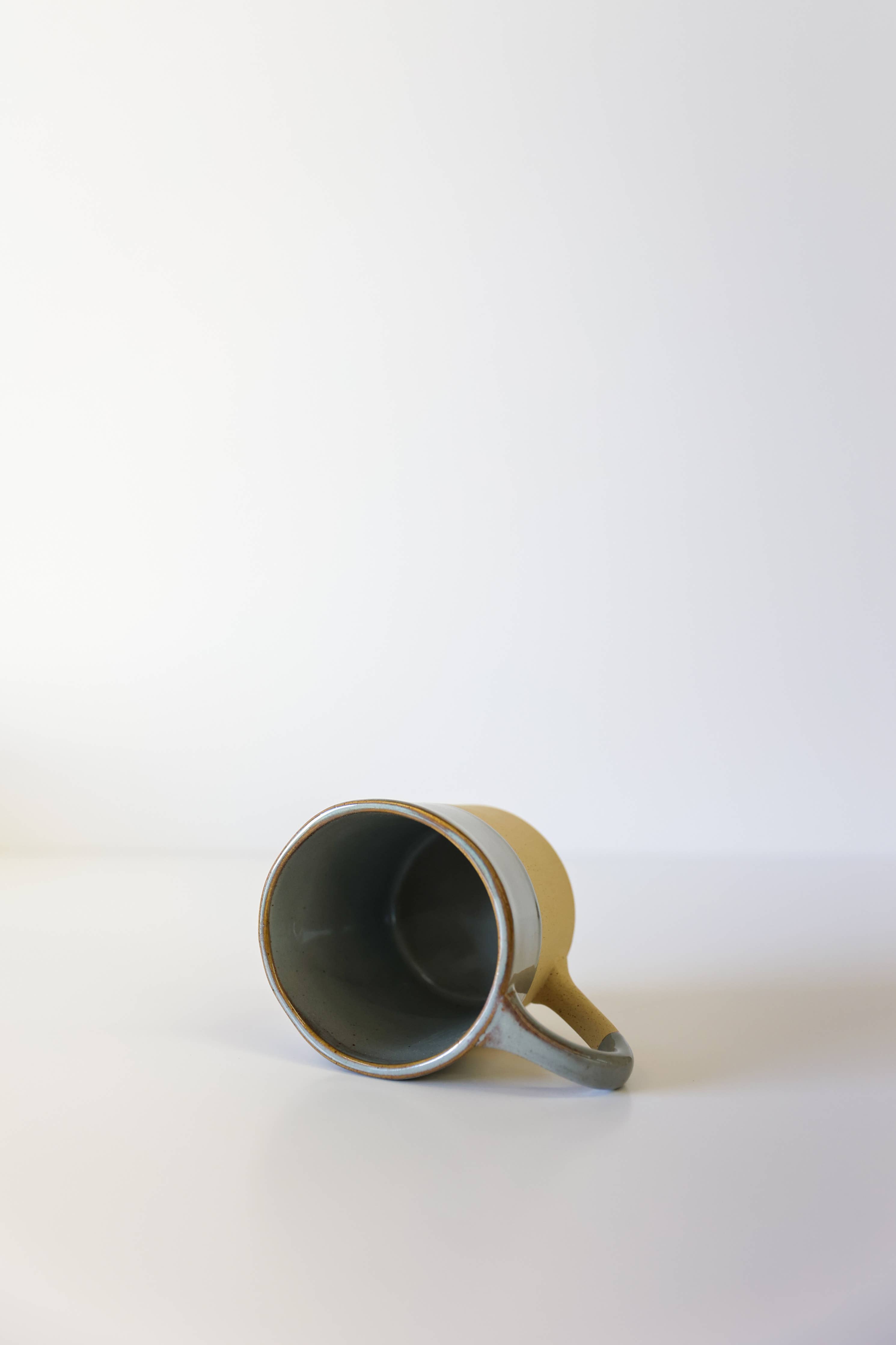 Harbor Handbuilt Mug in Waterfall — Set of 2