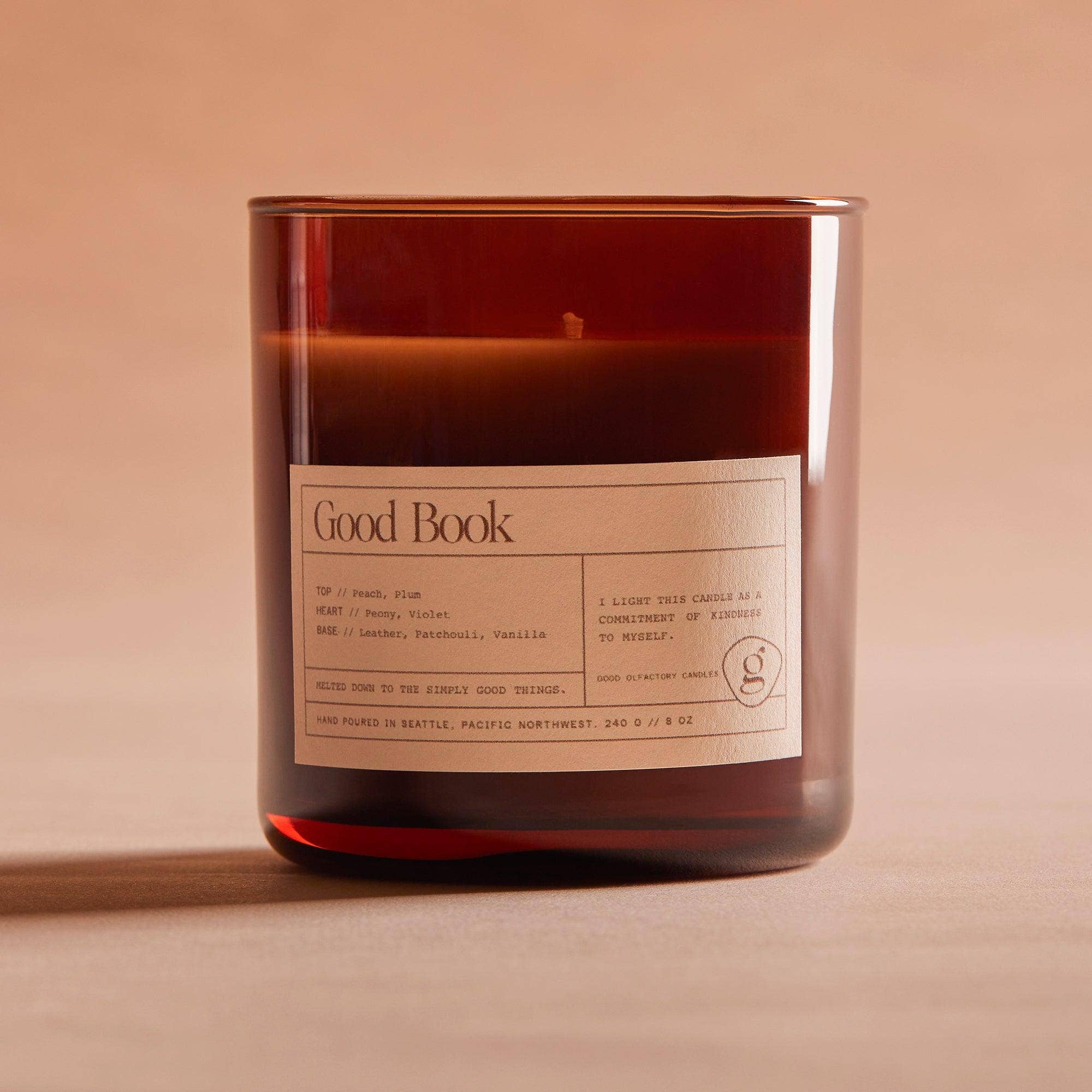 Good Book Scented Soy Candle