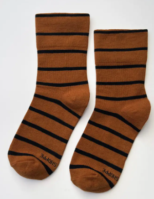 Wally Striped Crew Socks