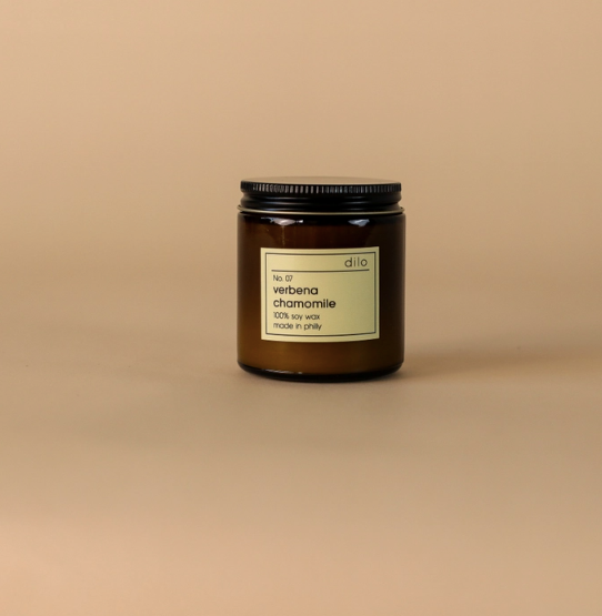 Dilo Verbena Chamomile Soy Candle - 7.5oz