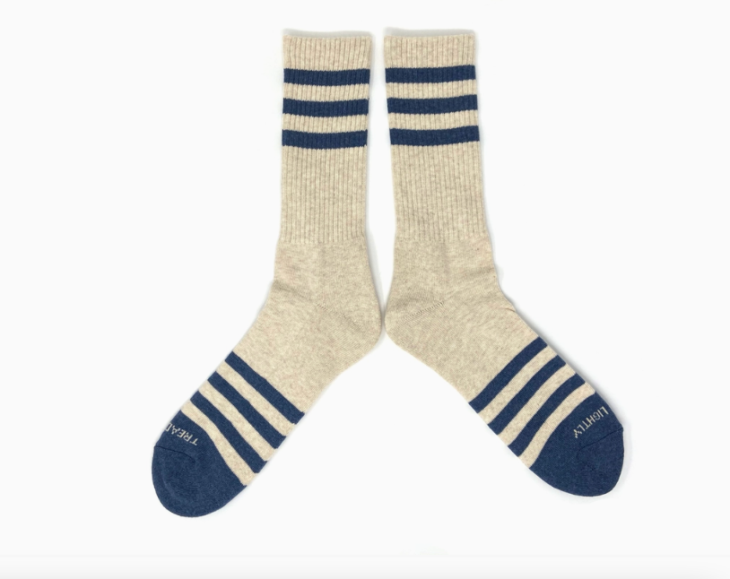 Heather Stripe Socks