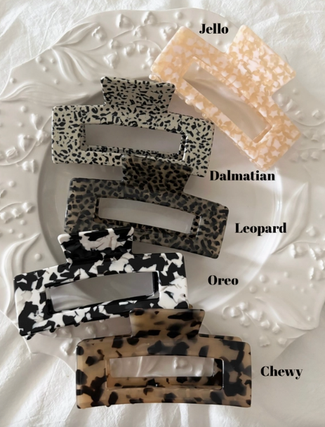 Acetate Jumbo Hair Claw - Betty