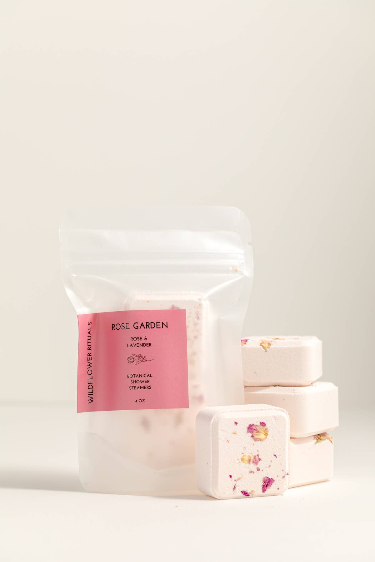 Rose Garden Botanical Shower Steamers – Rose & Lavender