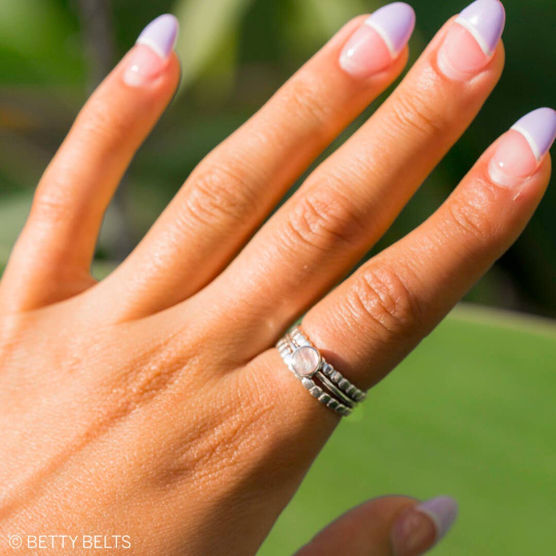 Mother of Pearl Shell Ring - Small