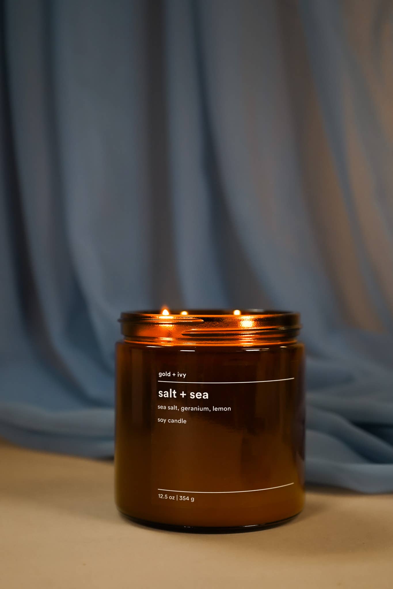 Gold + Ivy Soy Candle – 7.5 oz.