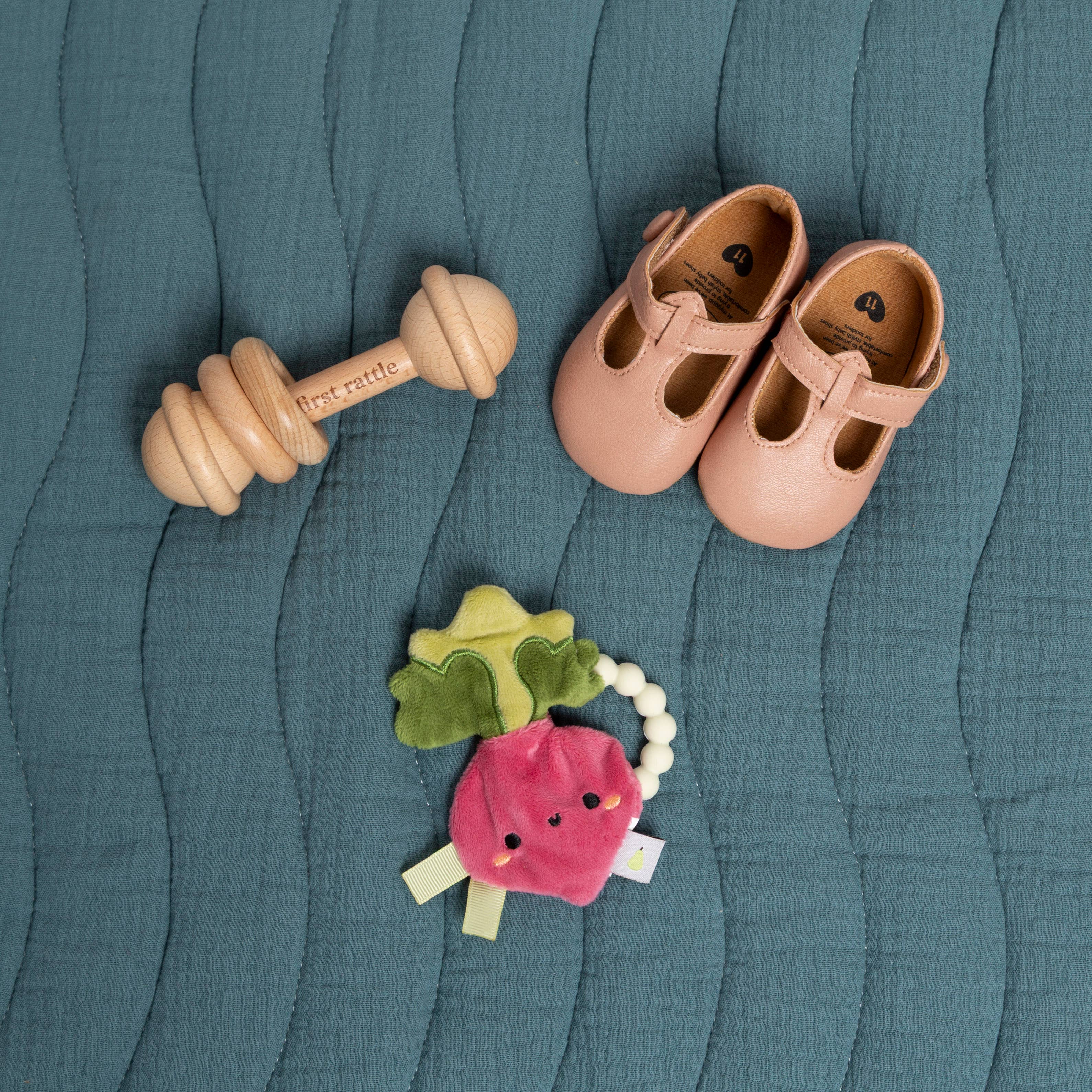 Baby's First Rattle – Montessori Wooden Toy