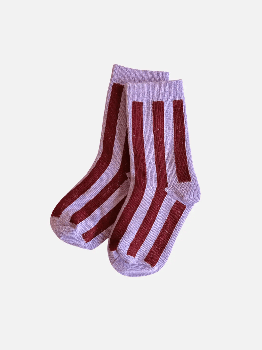Stripe Sock in Slate – Kids 1–3Y