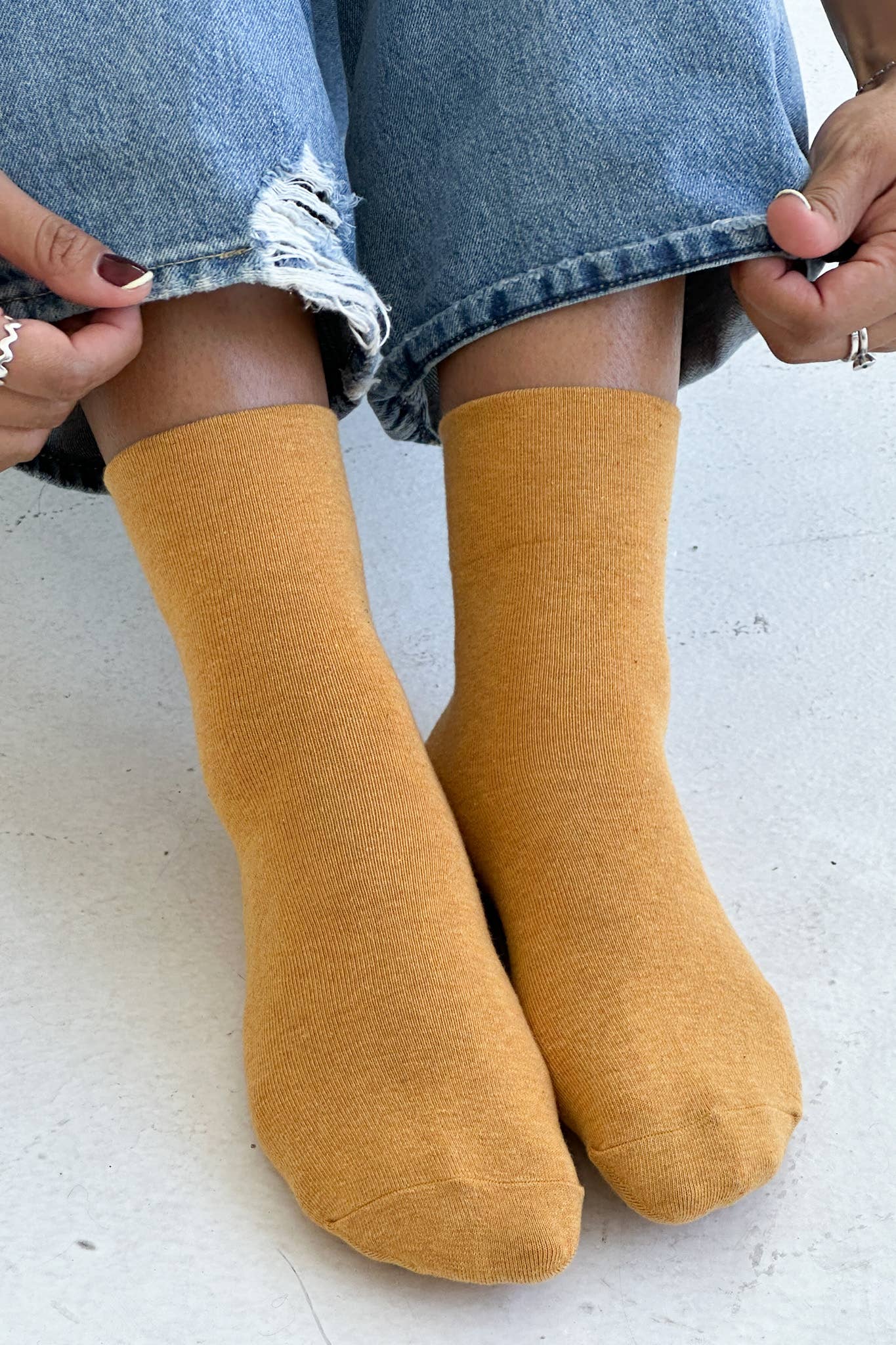 Seafoam Sneaker Socks