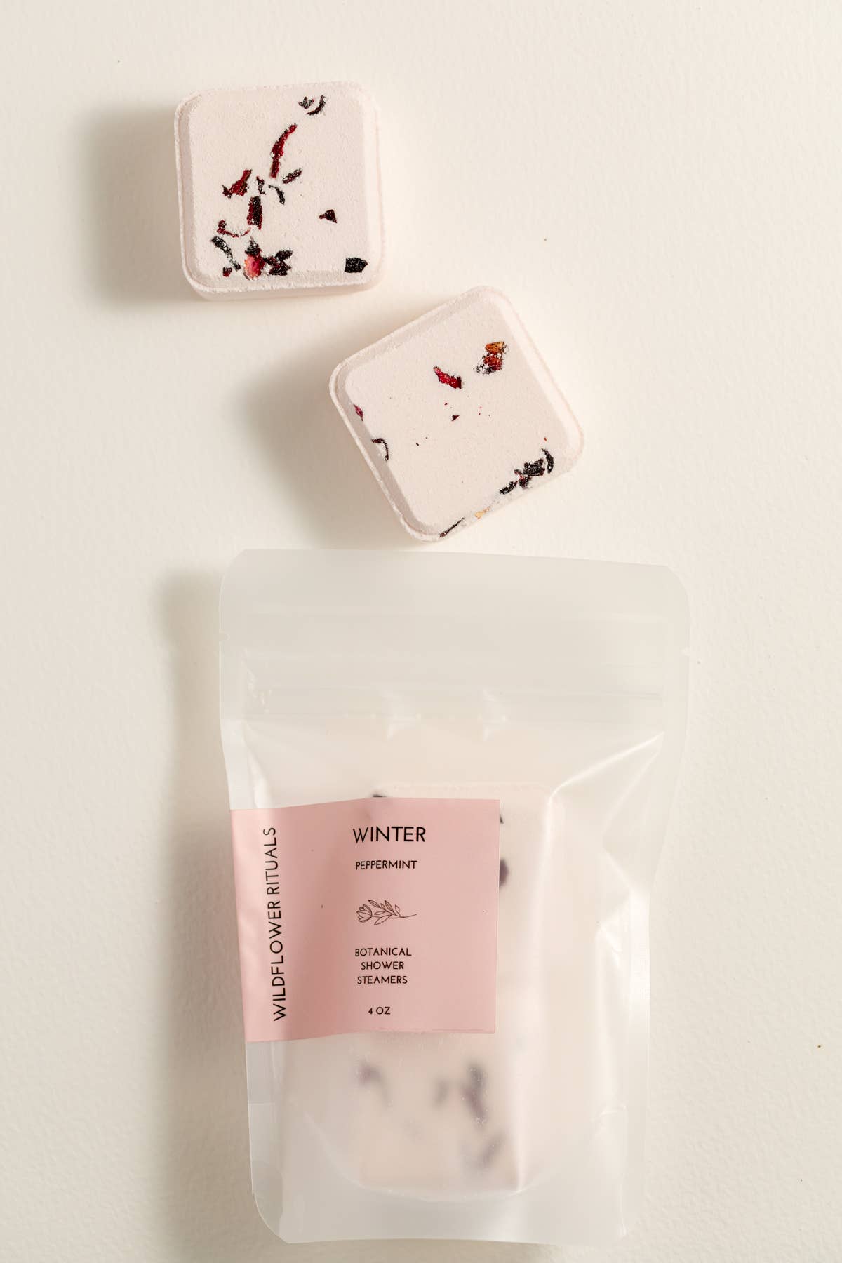 Winter Botanical Shower Steamers – Peppermint