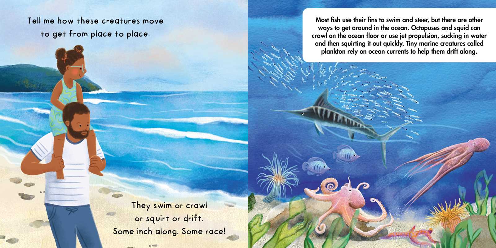 Tell Me About Oceans Board Book by Lisa Varchol Perron
