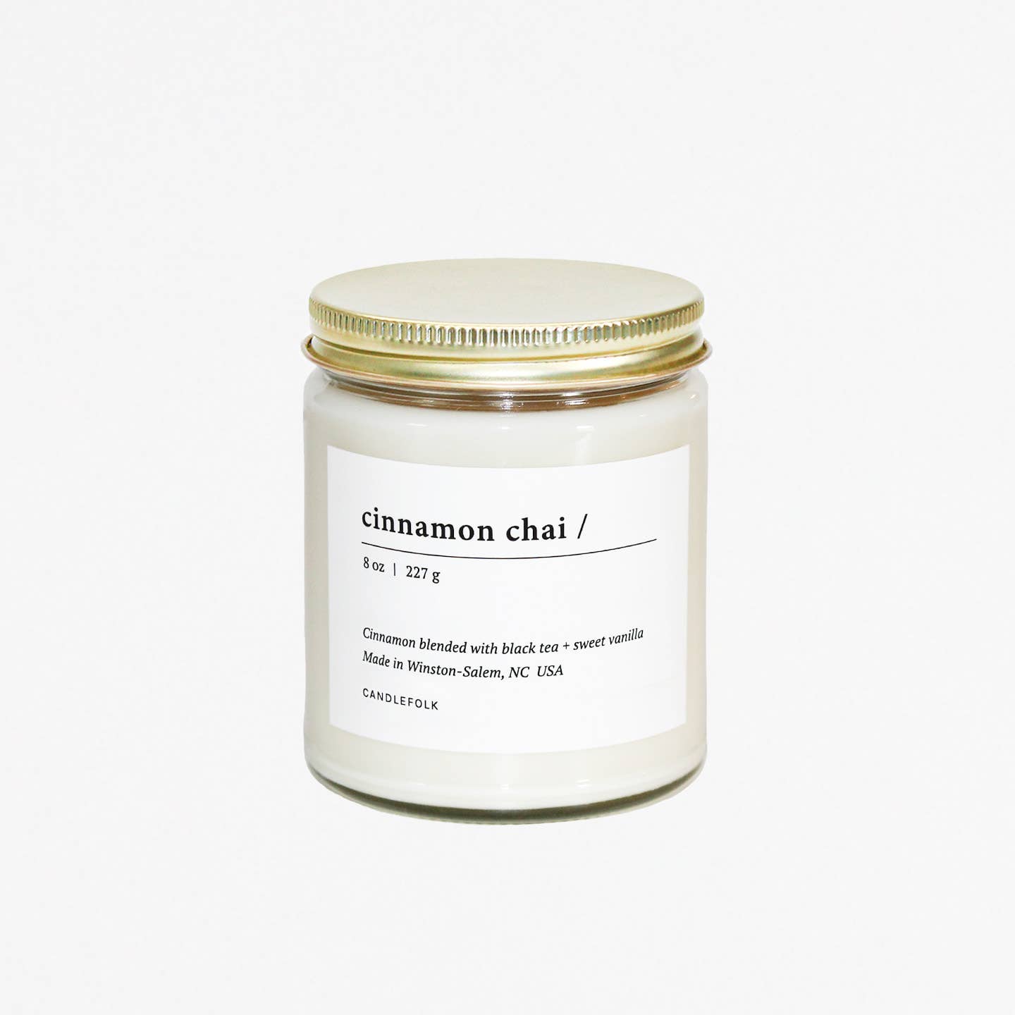 Cinnamon Chai Soy Candle - 8 oz