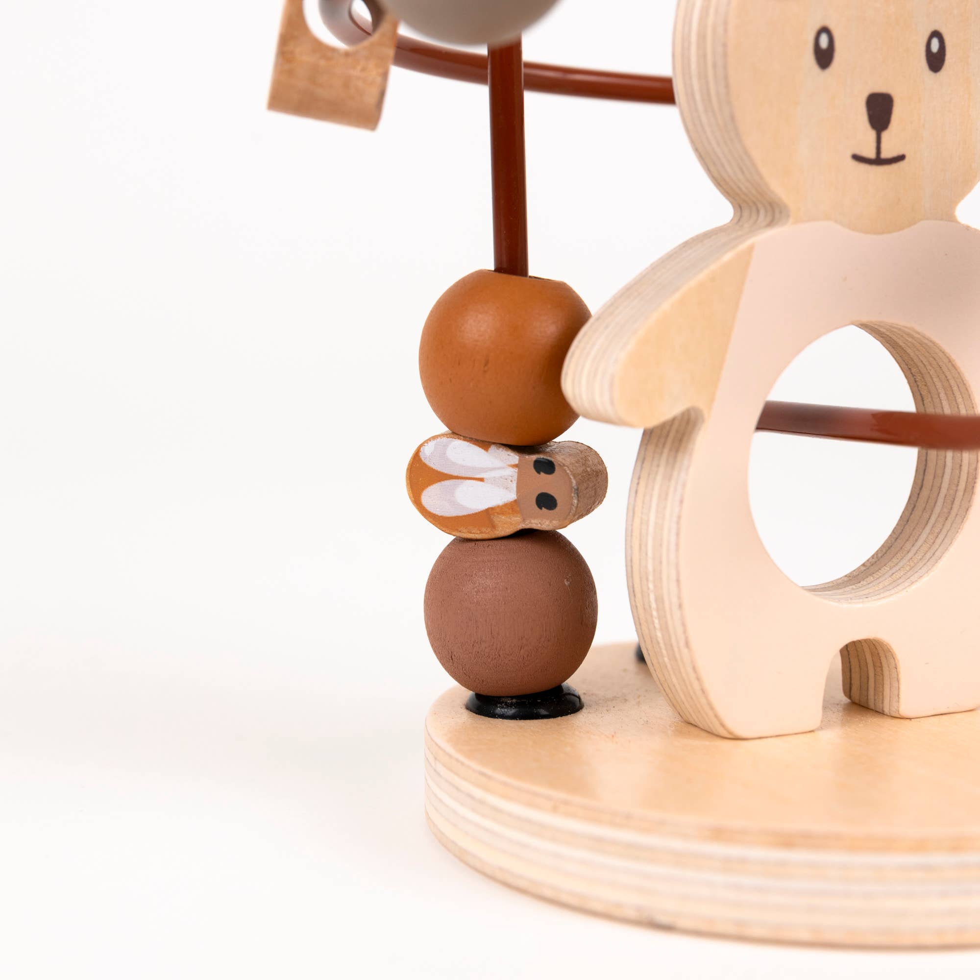Wooden Marcel Bear Bead Maze