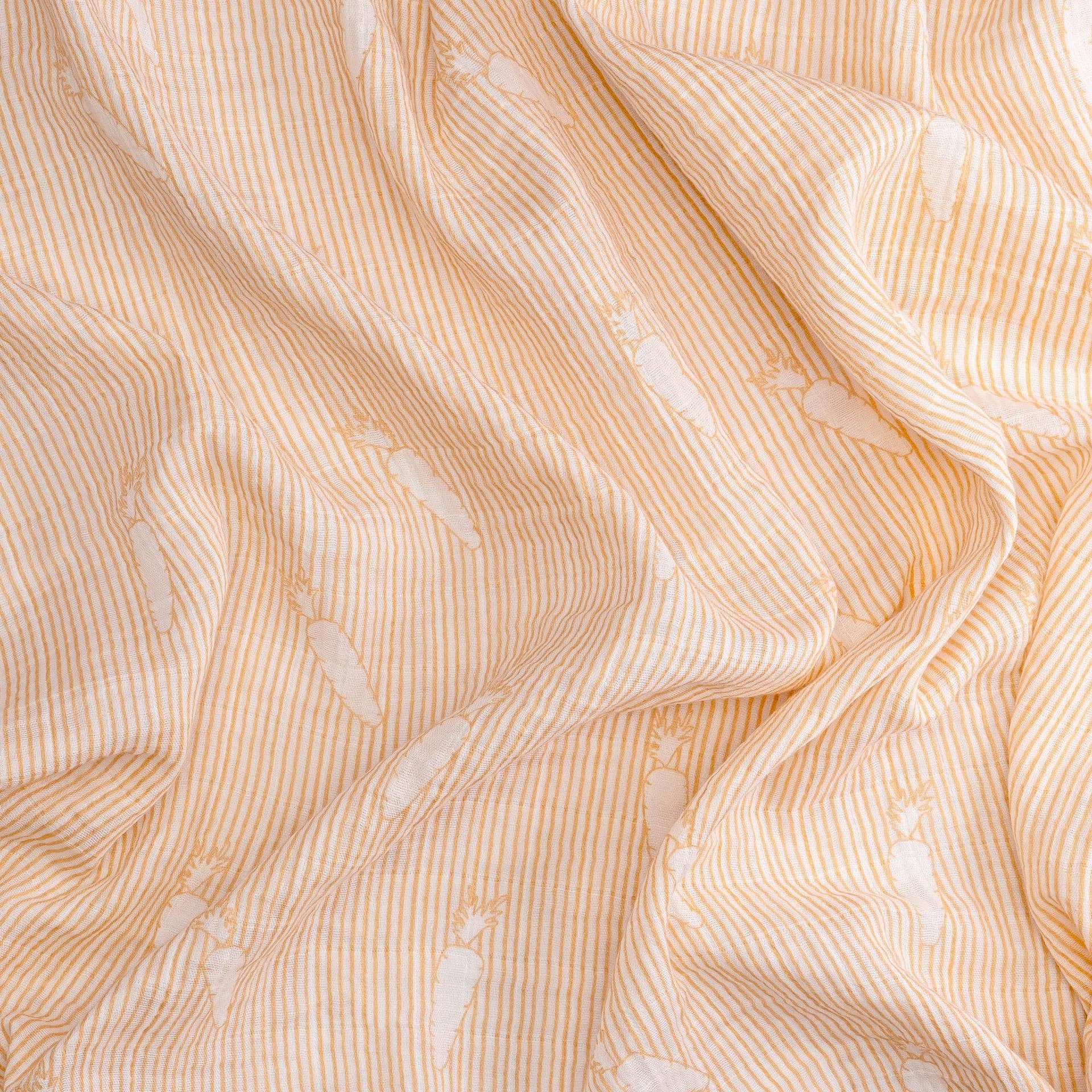 Clementine Cotton Muslin Swaddle Blanket Set of 3