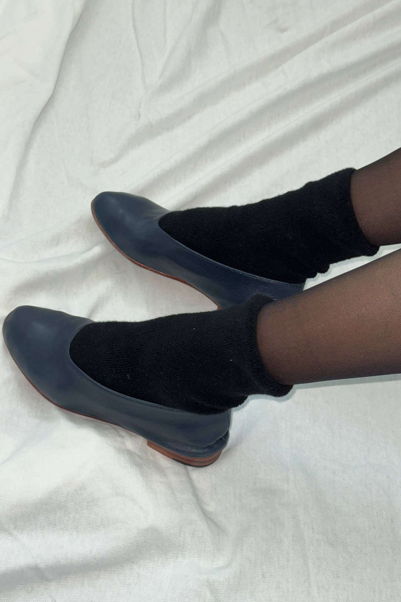 Cloud Socks in Heather Grey