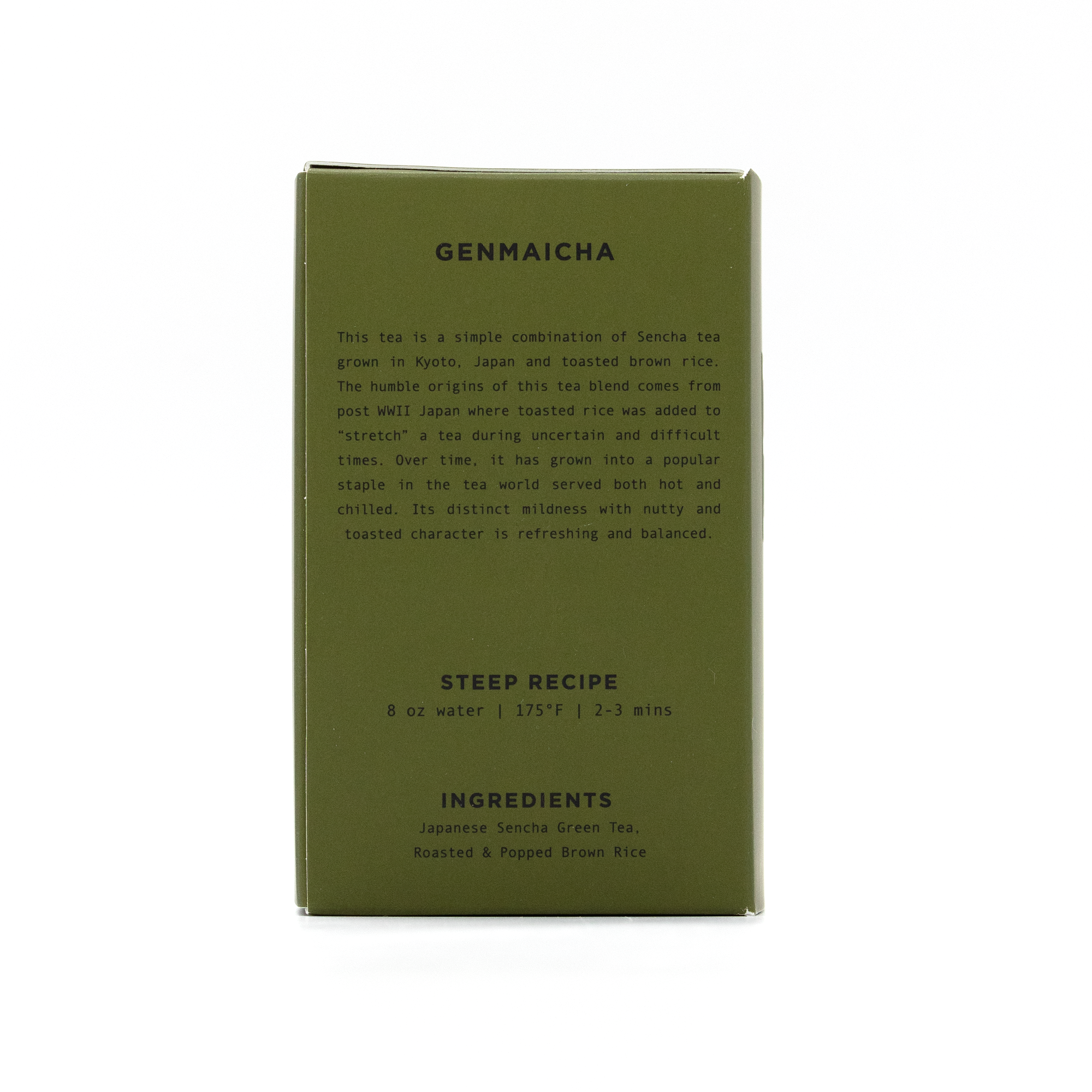 Genmaicha Green Tea Blend — 15 Sachets