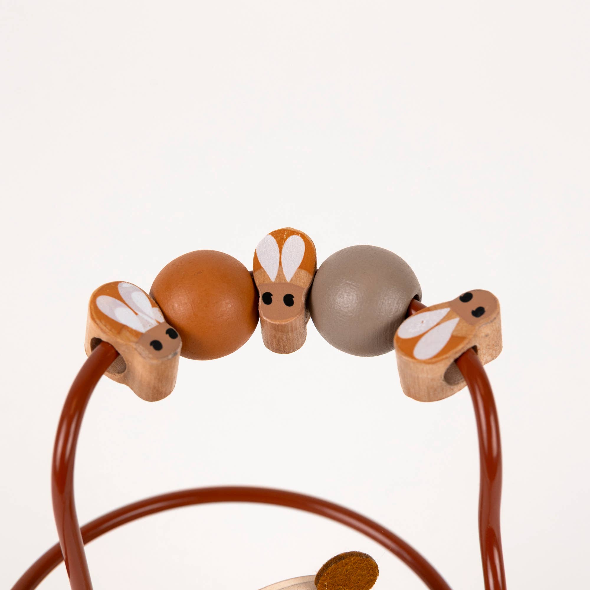 Wooden Marcel Bear Bead Maze