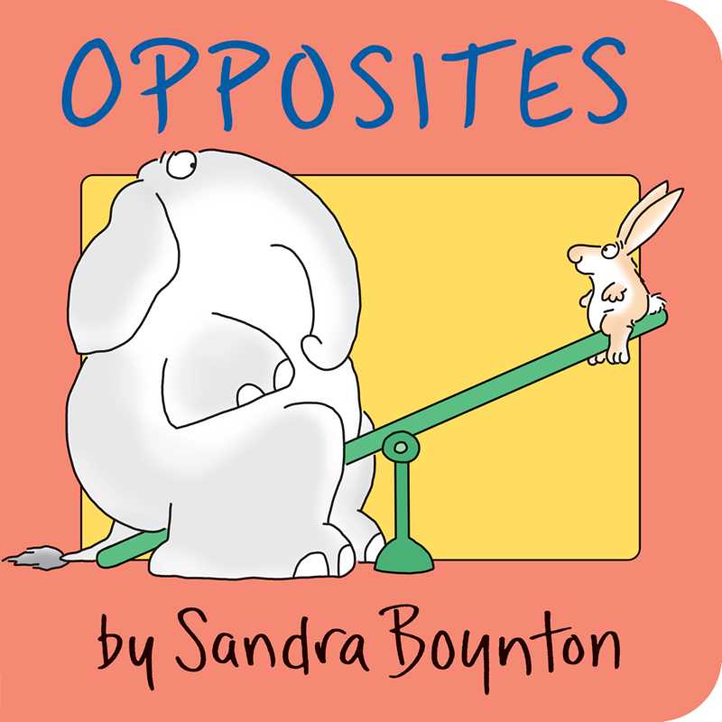 Opposites by Sandra Boynton Board Book
