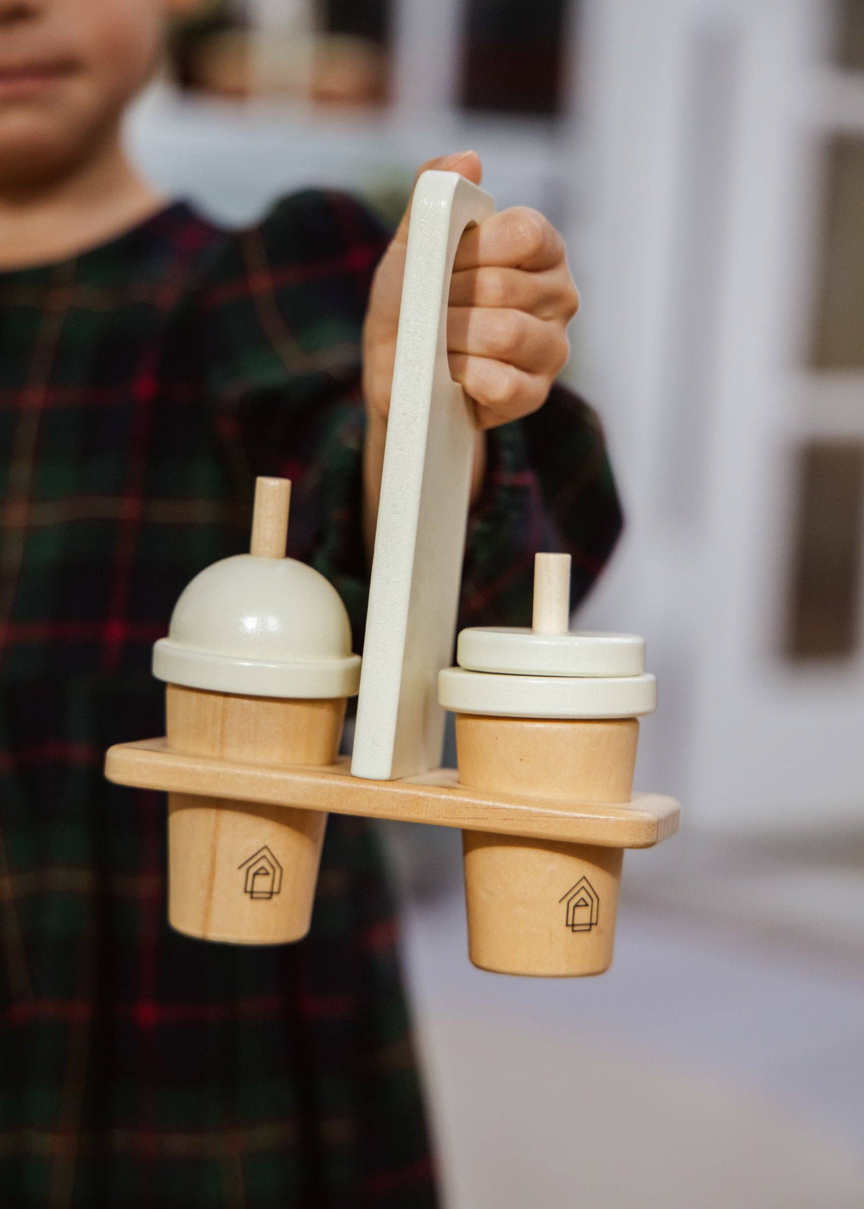 Wooden Coffee Maker Play Set