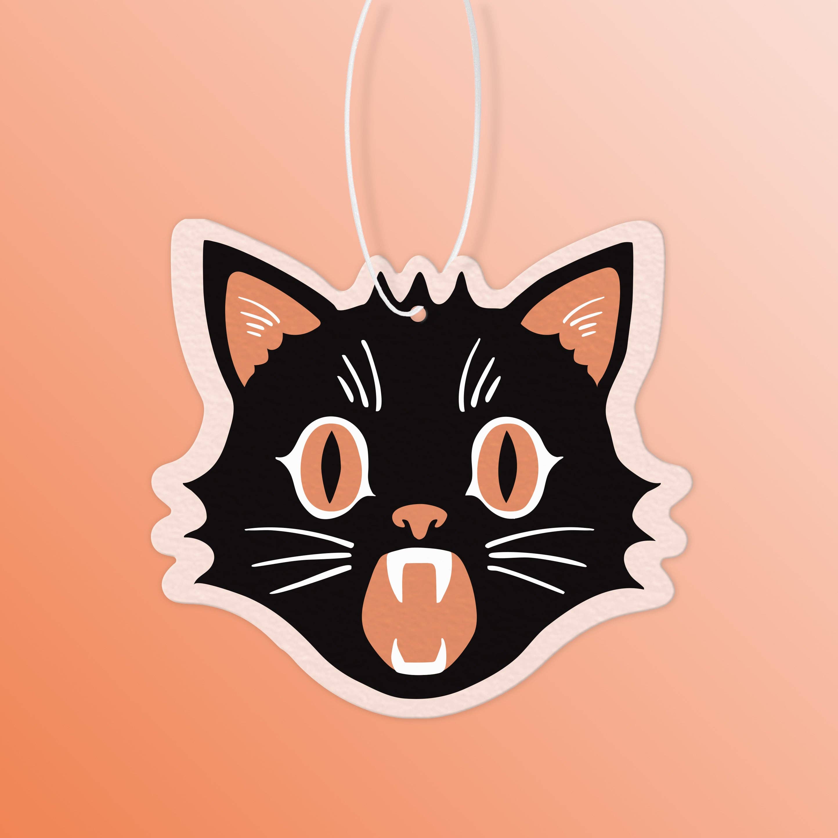 Spooky Kitty Halloween Air Freshener