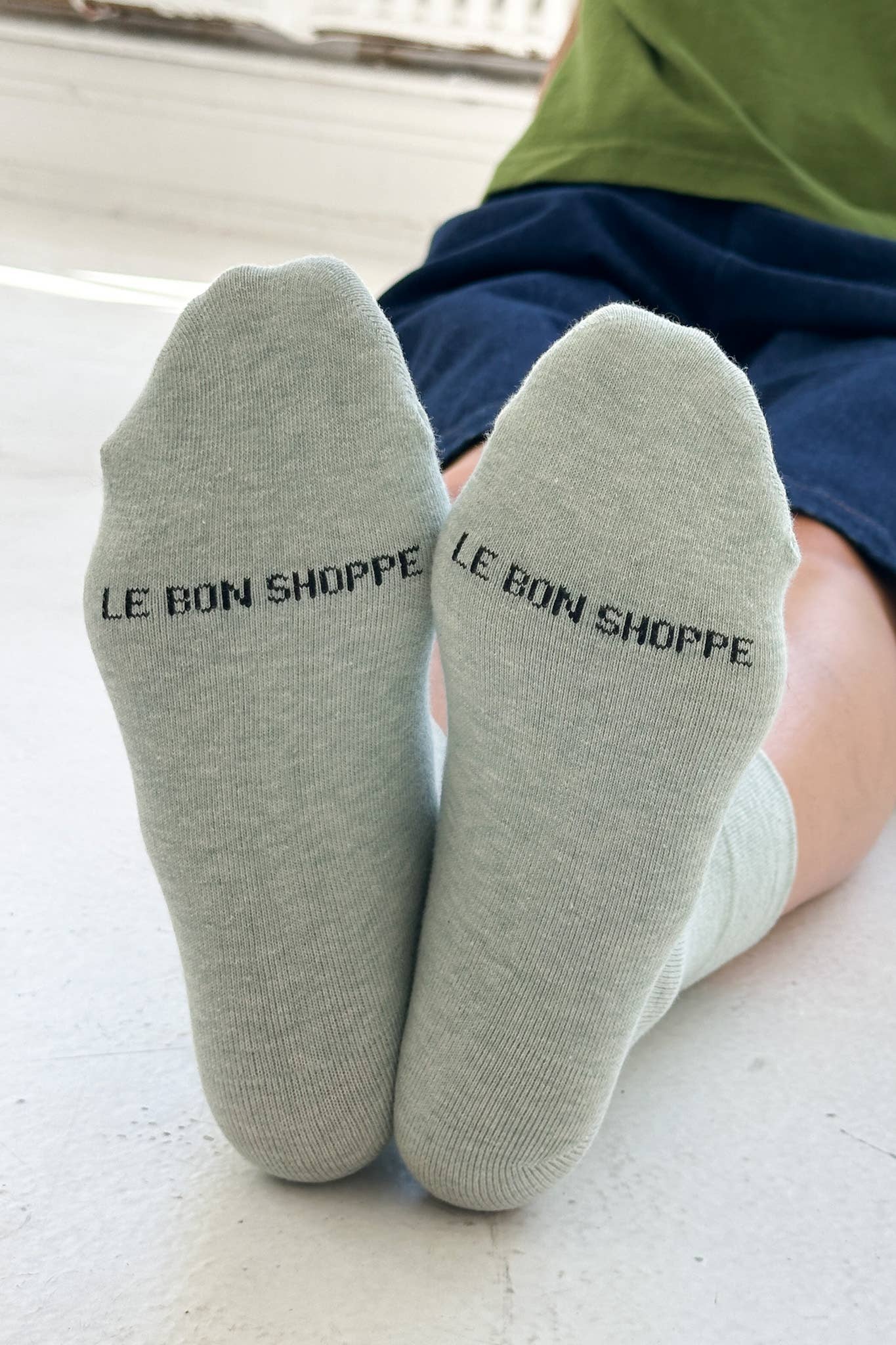 Seafoam Sneaker Socks