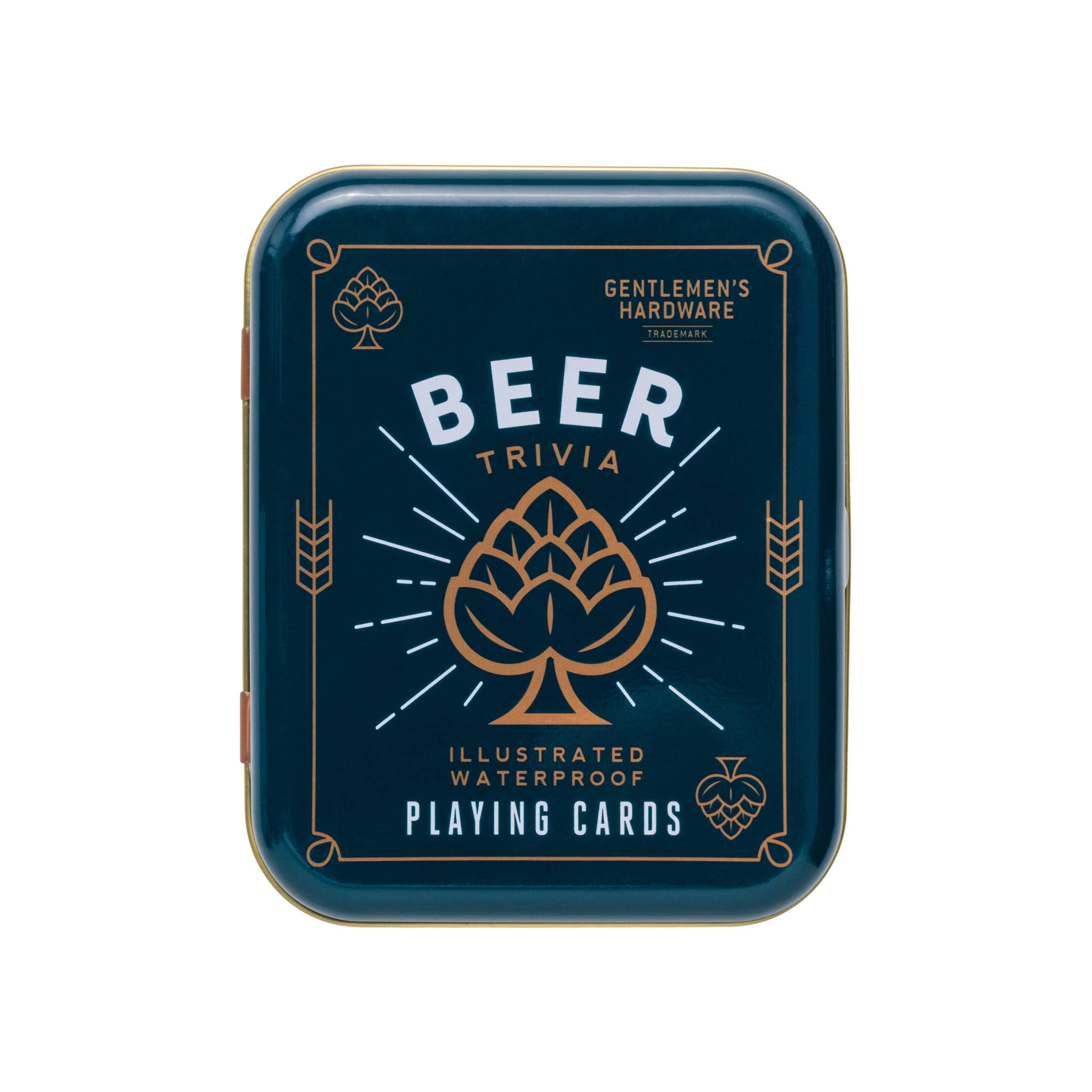 Beer Trivia Illustrated Waterproof Playing Cards