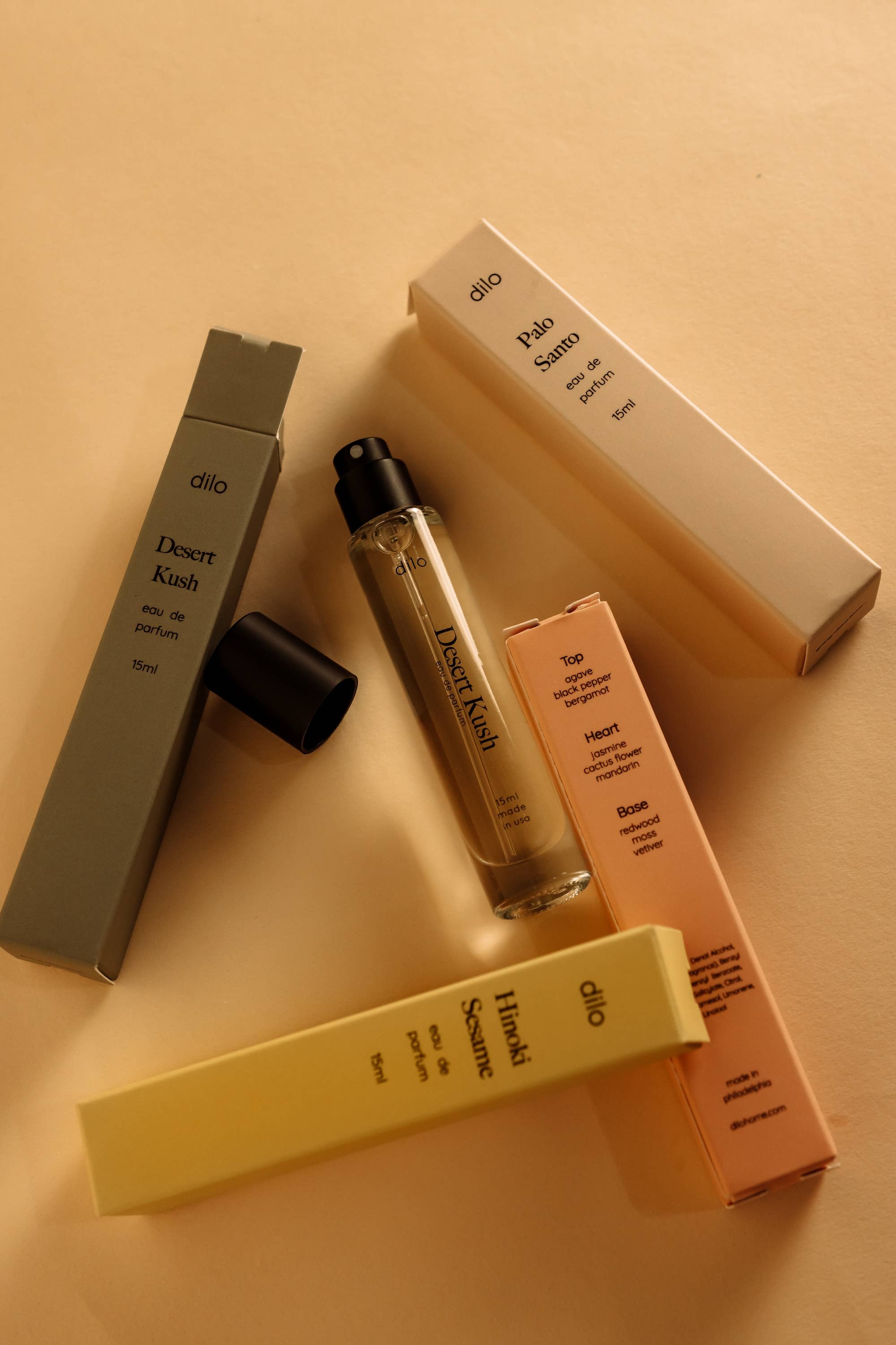 Dilo Desert Kush Eau de Parfum Travel Sprayer – 15ml