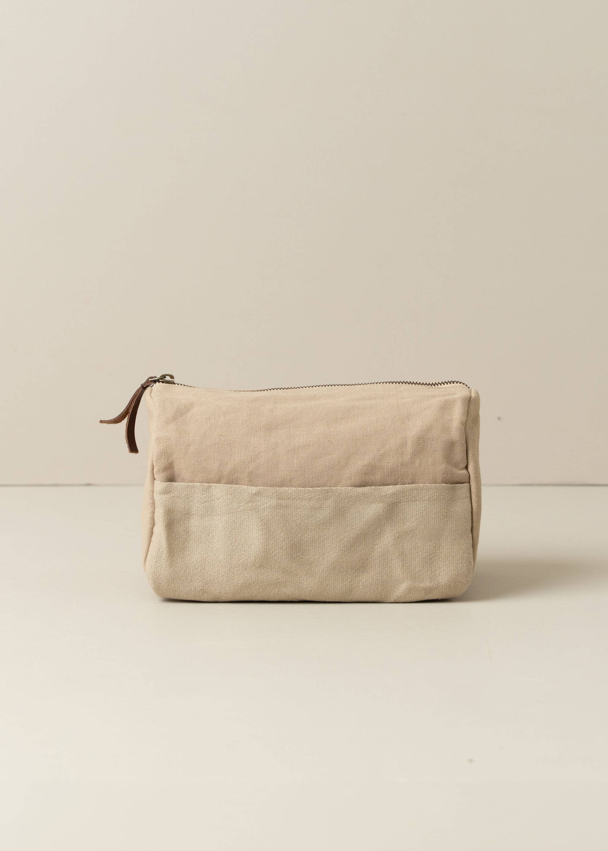 Journey Toiletry Canvas Bag | Clay