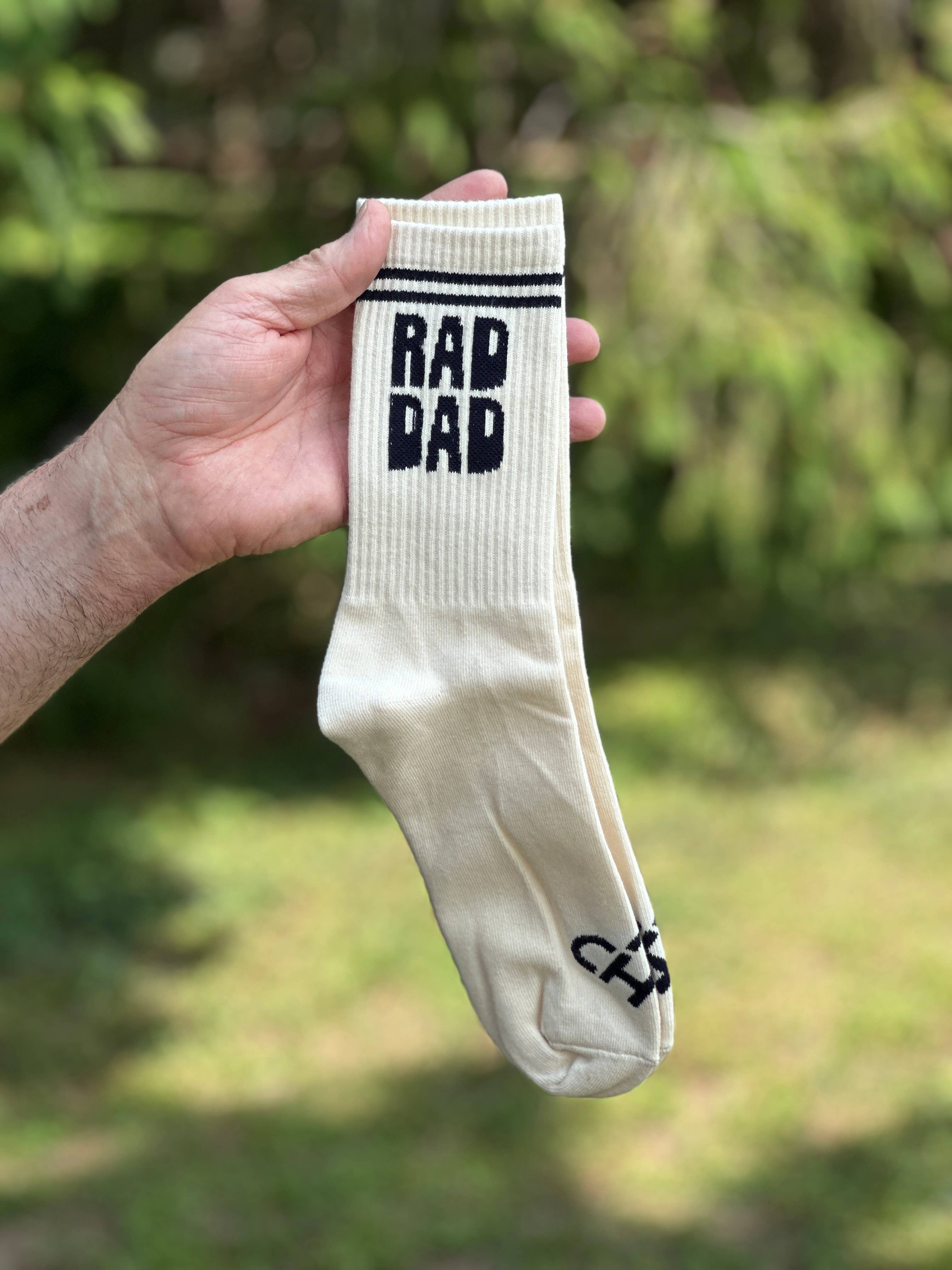Rad Dad Crew Socks